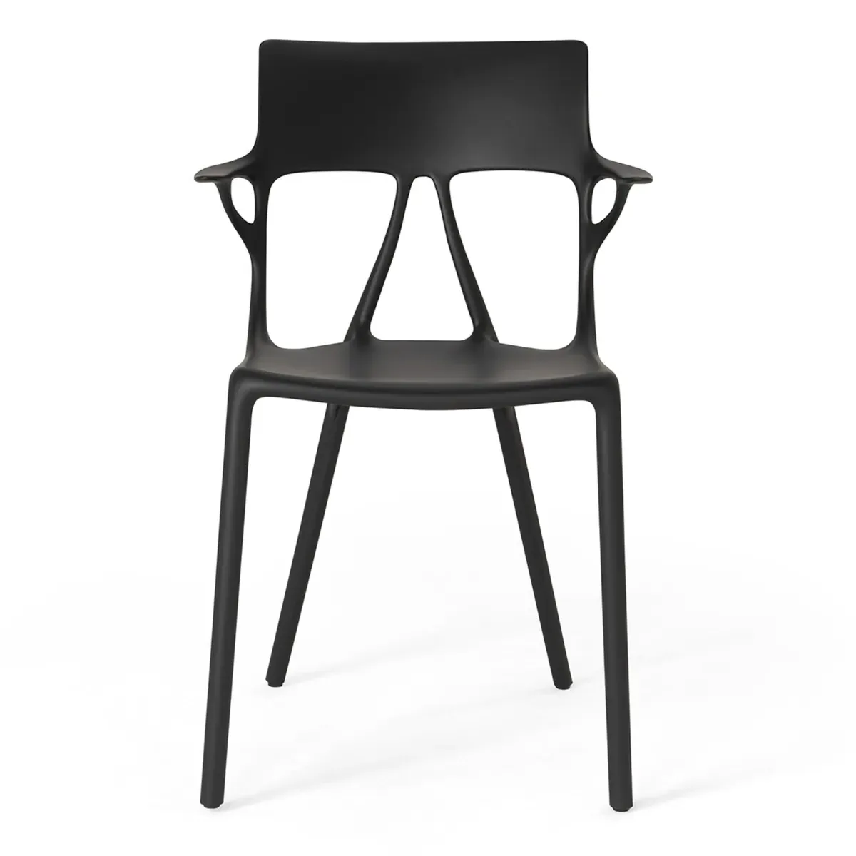 Kartell Ai Dining Chair - Black, Plastic