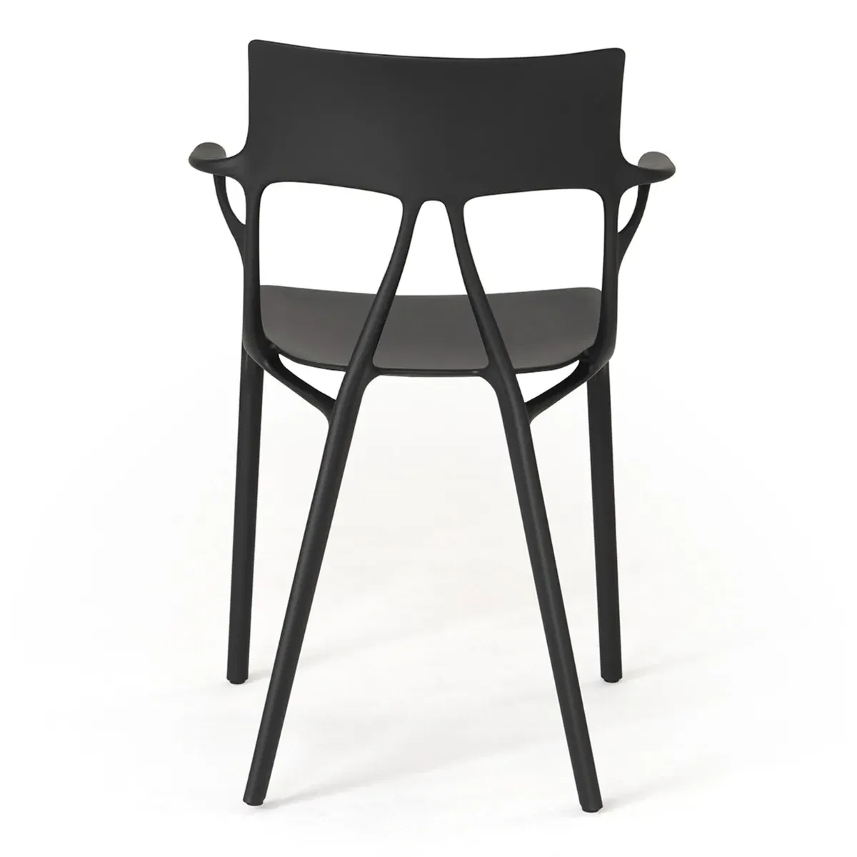 Kartell Ai Dining Chair - Black, Plastic