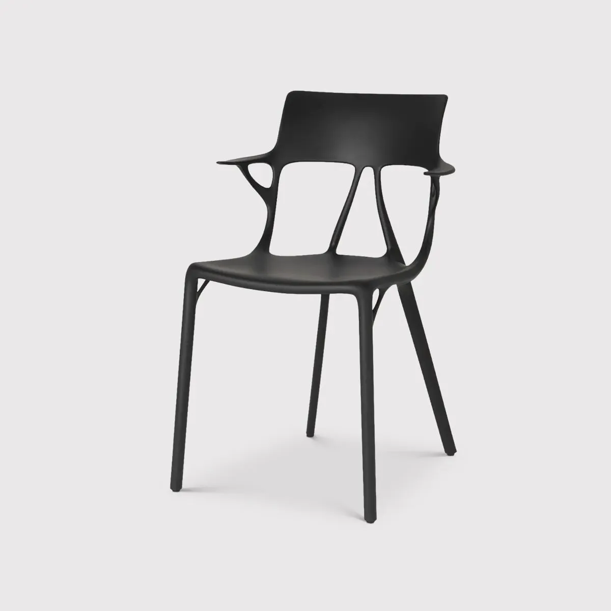 Kartell Ai Dining Chair - Black, Plastic image