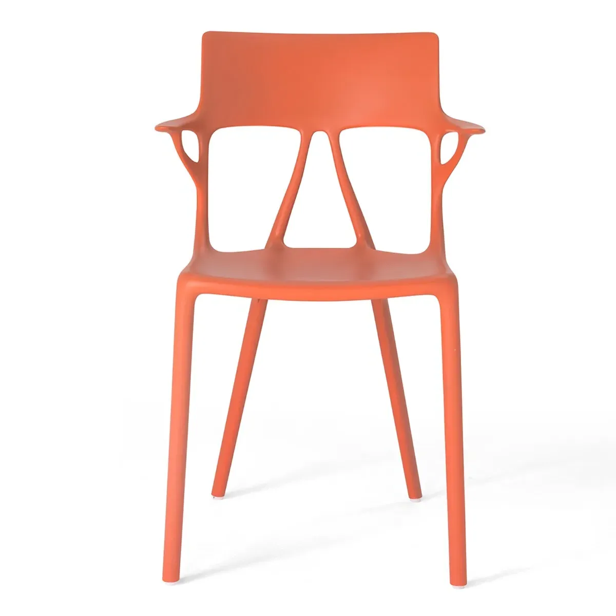 Kartell Ai Dining Chair - Orange, Plastic