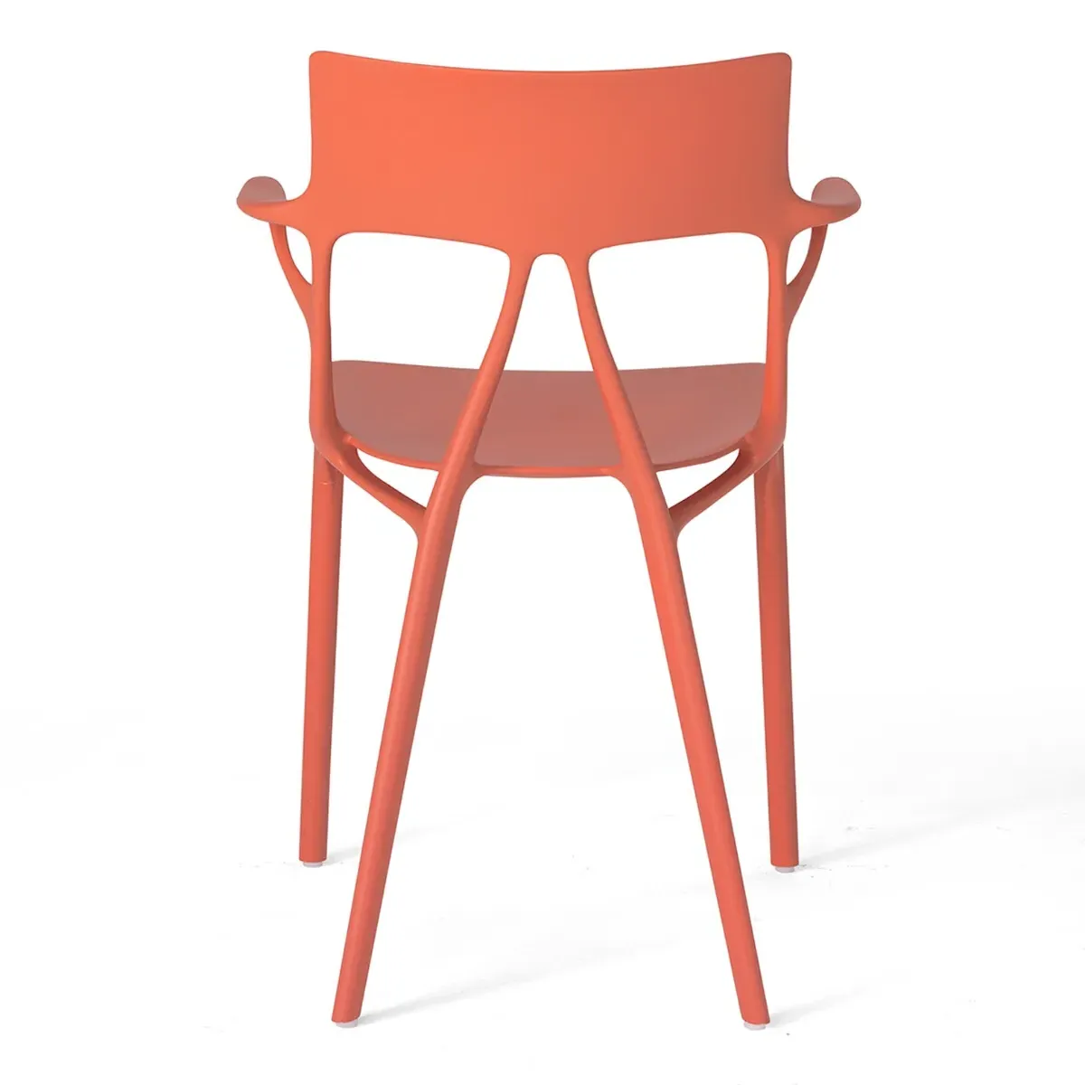 Kartell Ai Dining Chair - Orange, Plastic