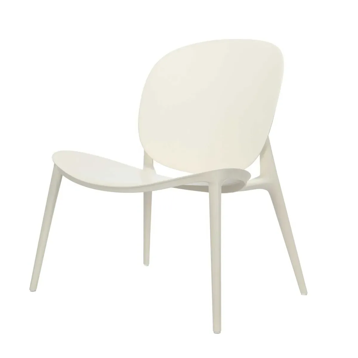 Kartell Be Bop Lounge Chair - White, Plastic