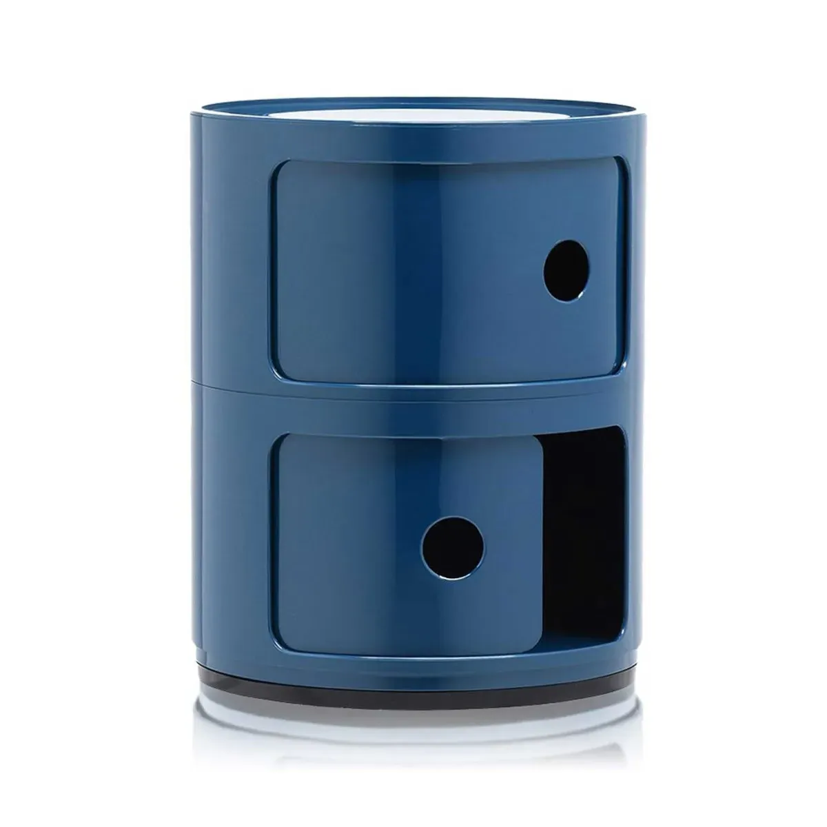 Kartell Componibili 2 Drawer Storage Unit - Blue, Plastic
