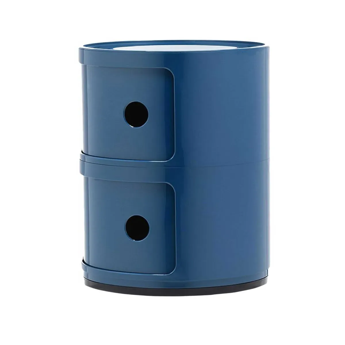 Kartell Componibili 2 Drawer Storage Unit - Blue, Plastic