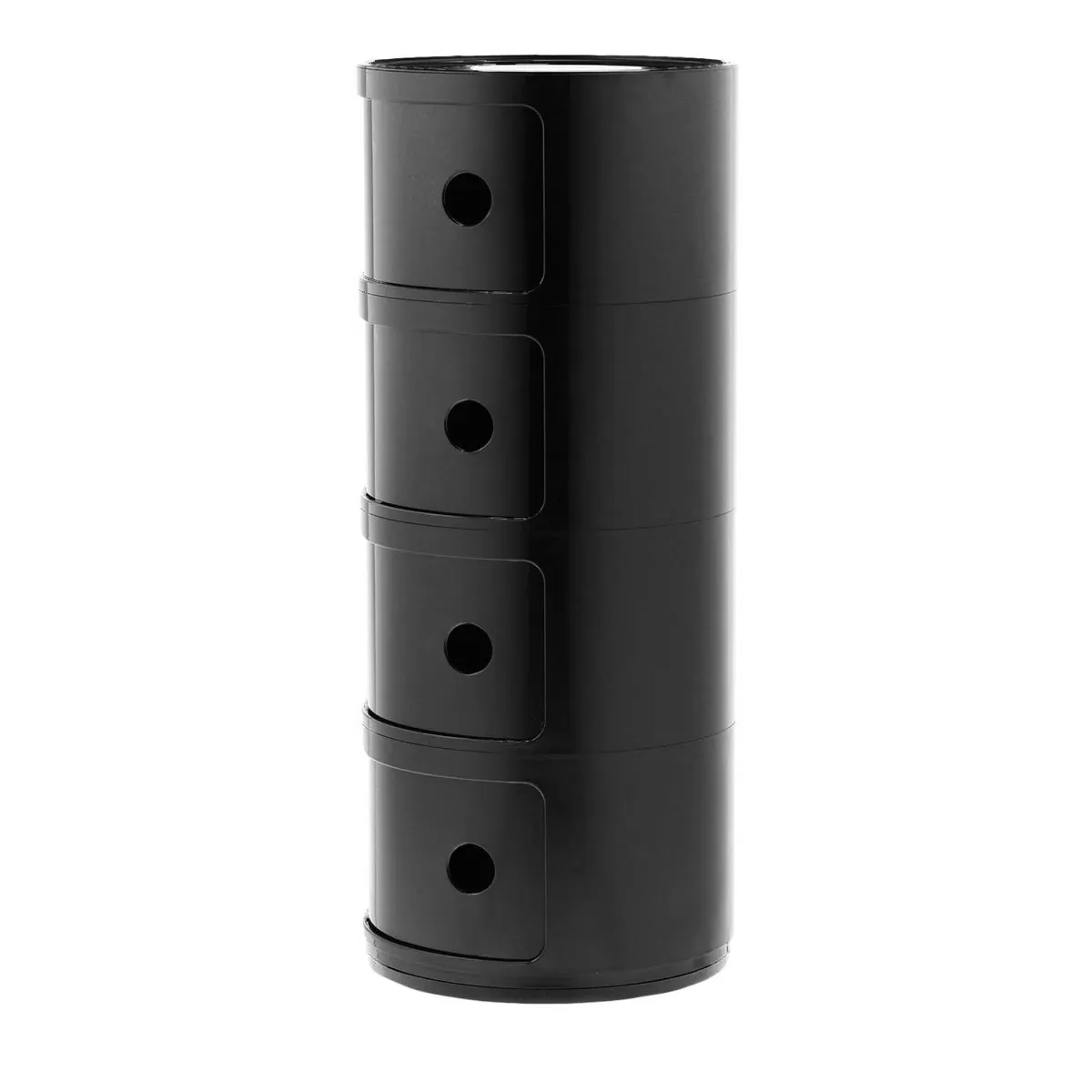 Kartell Componibili 4 Drawer Storage Unit - Black, Plastic