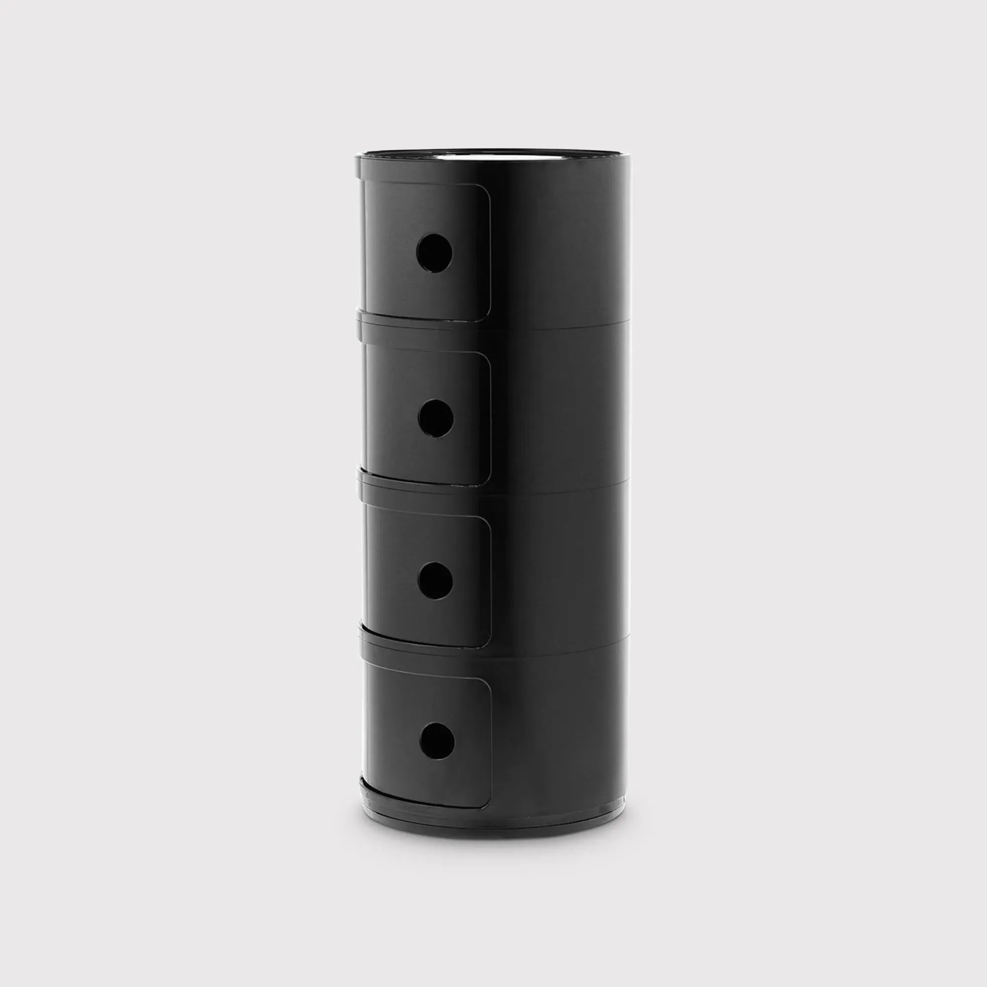 Kartell Componibili 4 Drawer Storage Unit - Black, Plastic image