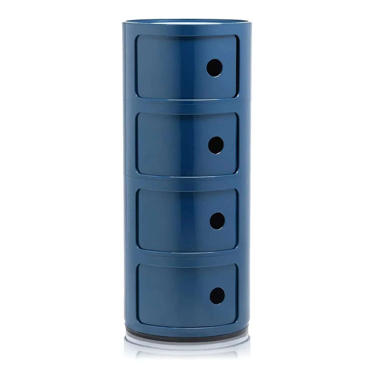 Kartell Componibili 4 Drawer Storage Unit - Blue, Plastic
