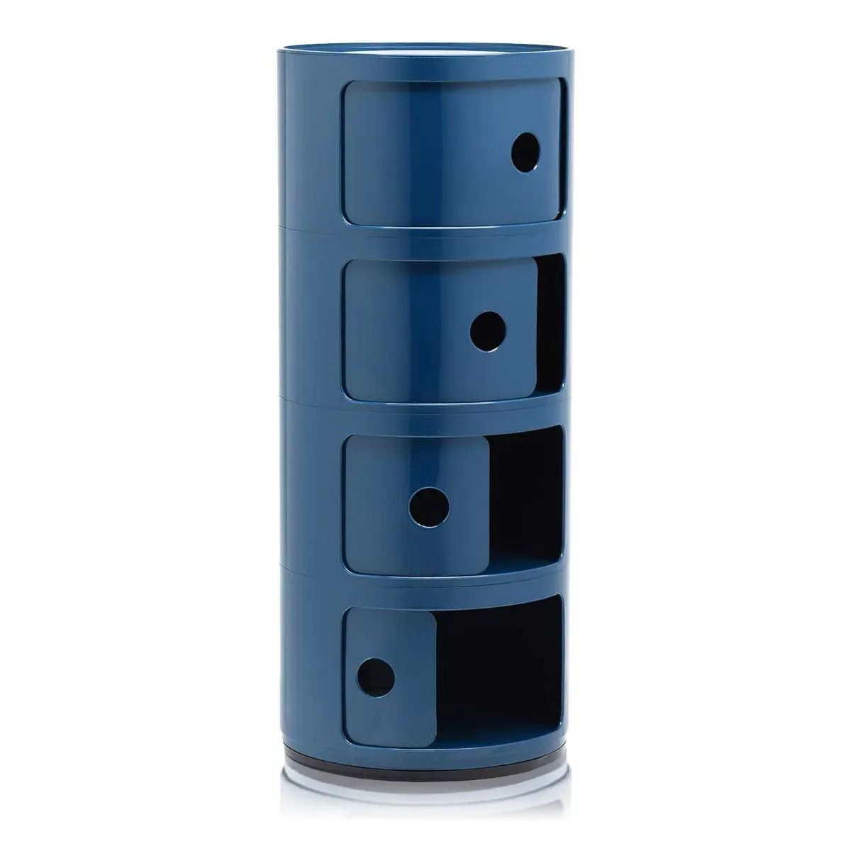 Kartell Componibili 4 Drawer Storage Unit - Blue, Plastic
