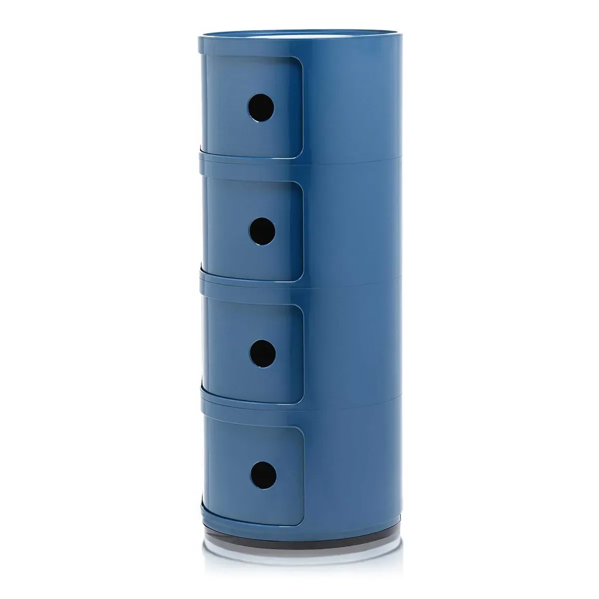 Kartell Componibili 4 Drawer Storage Unit - Blue, Plastic
