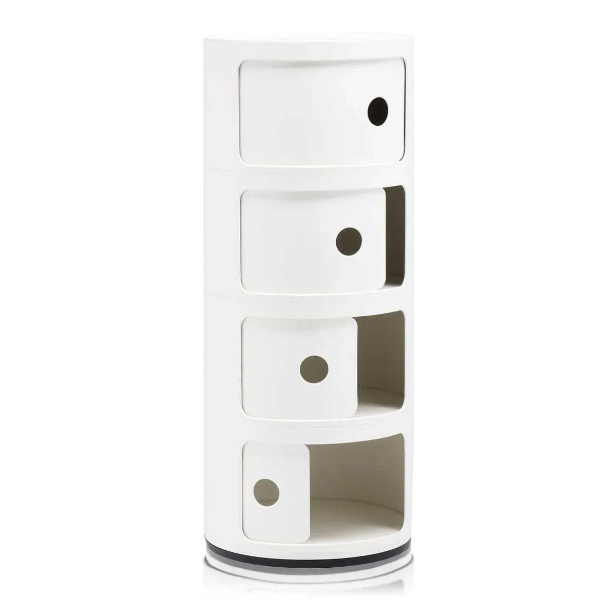 Kartell Componibili 4 Drawer Storage Unit - White, Plastic