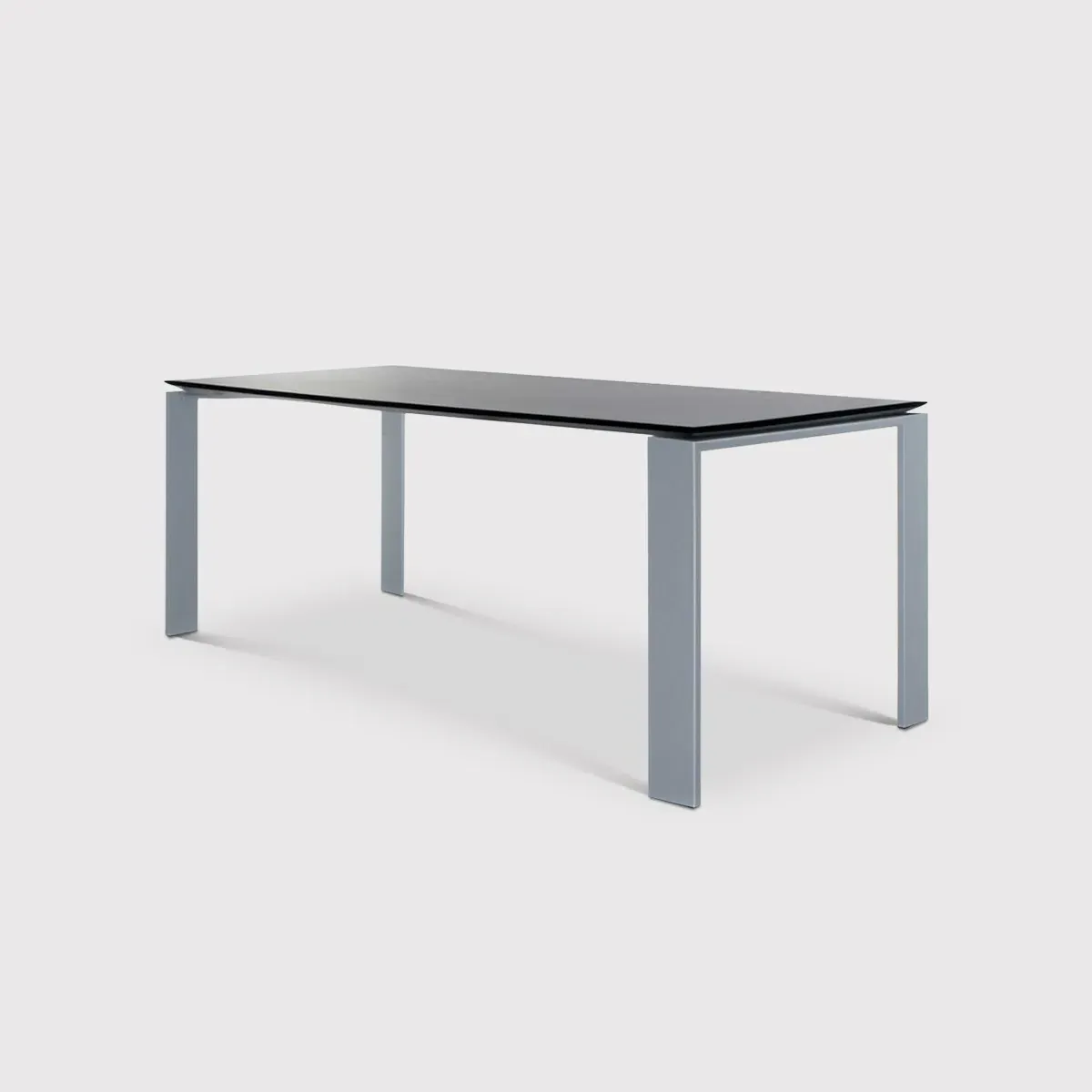 Kartell Four Dining Table - Black, Metal