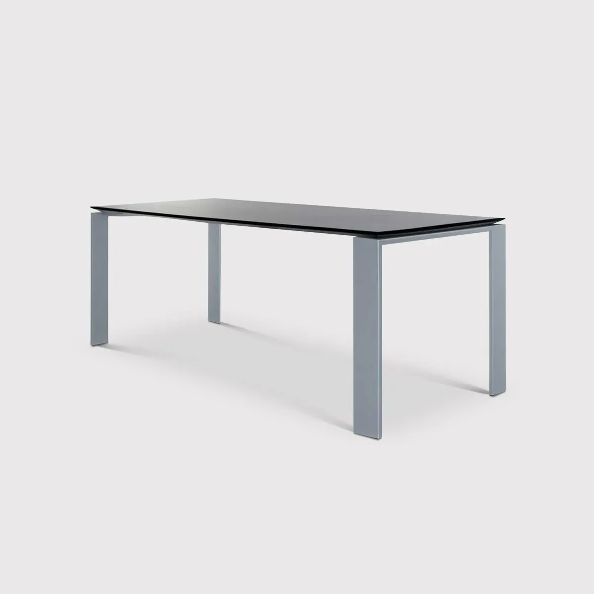 Kartell Four Dining Table - Black, Metal image
