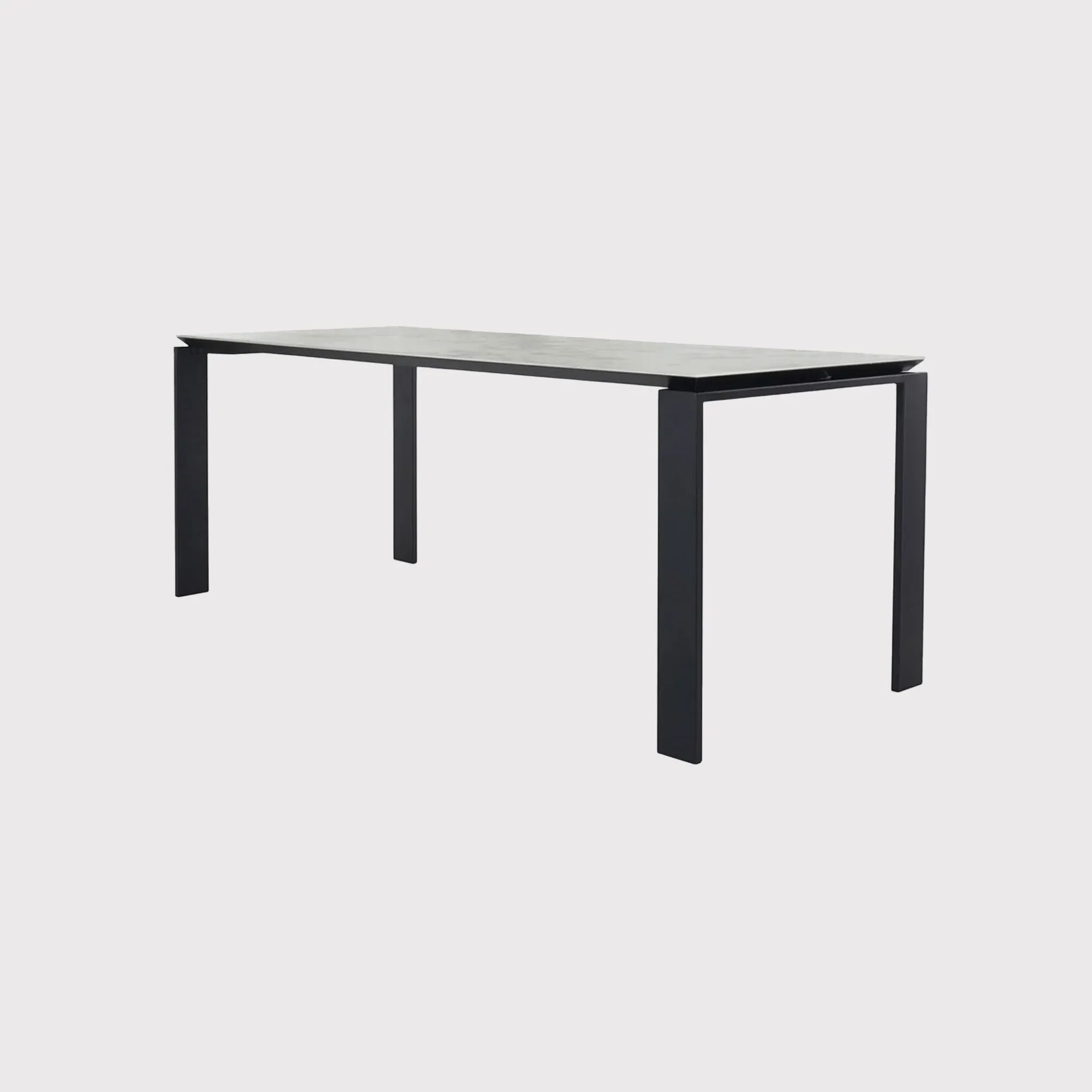 Kartell Four Dining Table - White, Metal
