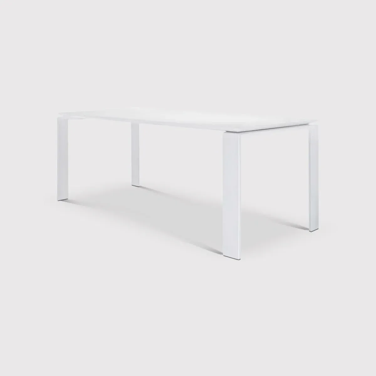 Kartell Four Outdoor Dining Table - White, Steel