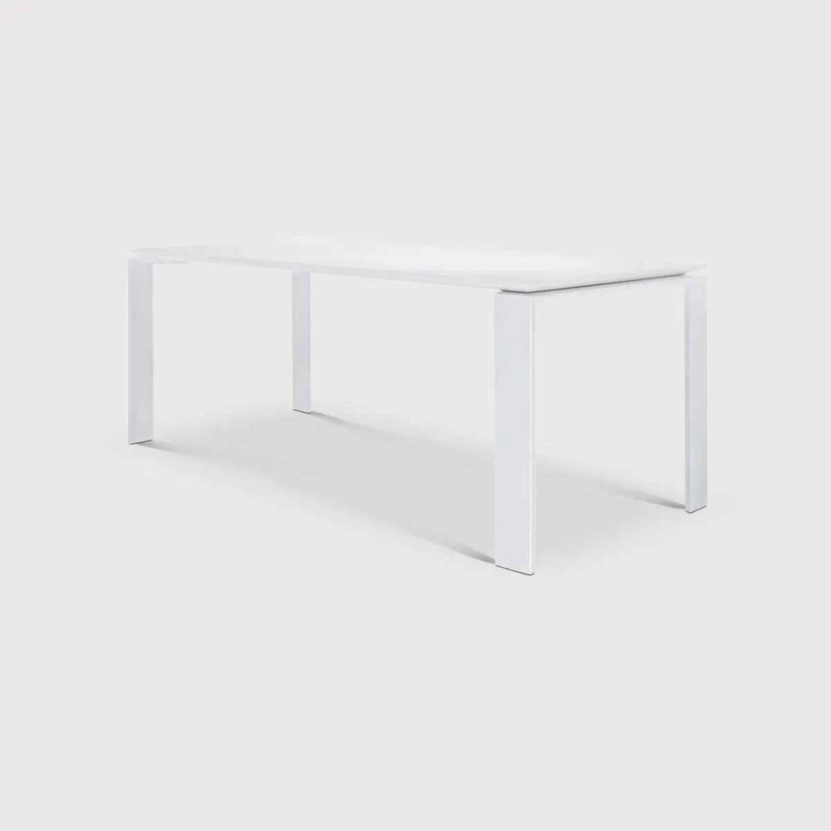 Kartell Four Outdoor Dining Table - White, Steel