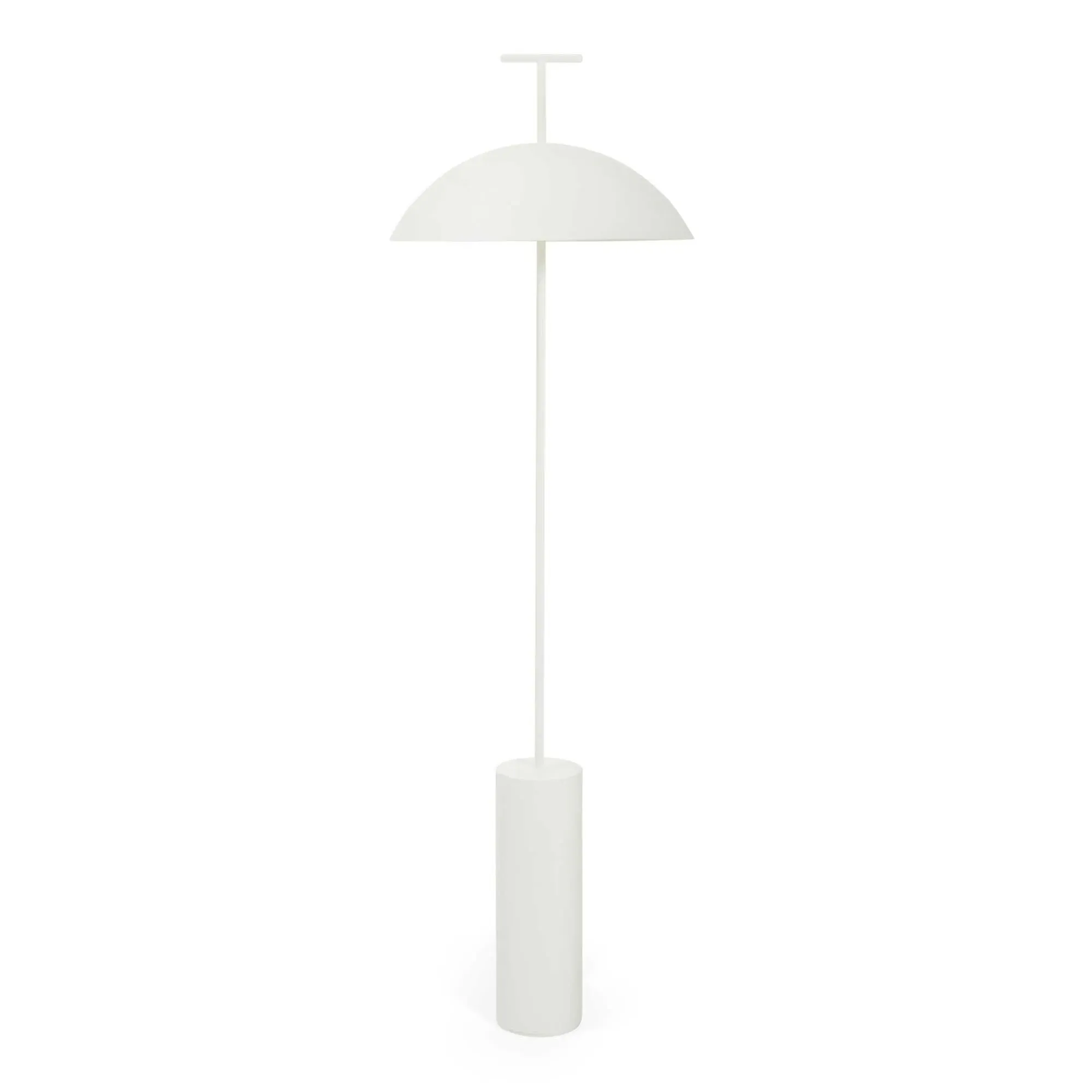 Kartell Geen-A Floor Lamp with Dimmer - White, Metal