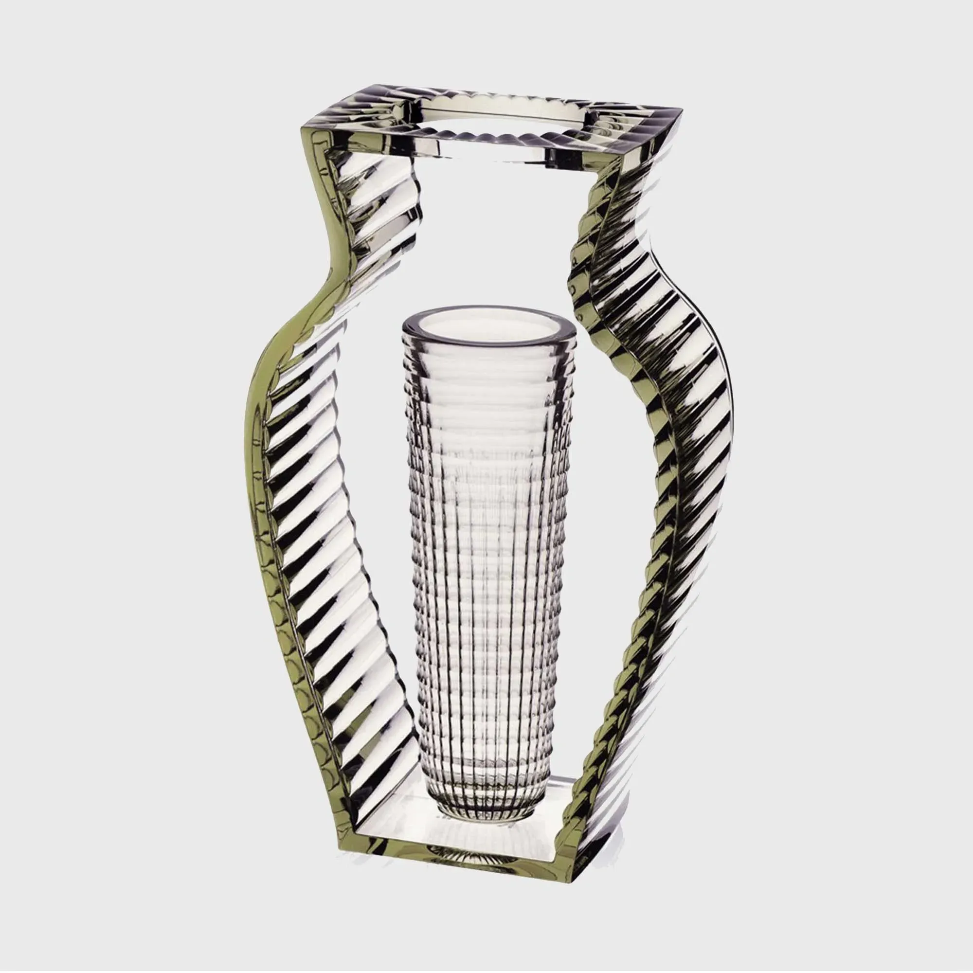 Kartell I Shine Side Table - Green, PMMA Plastic product