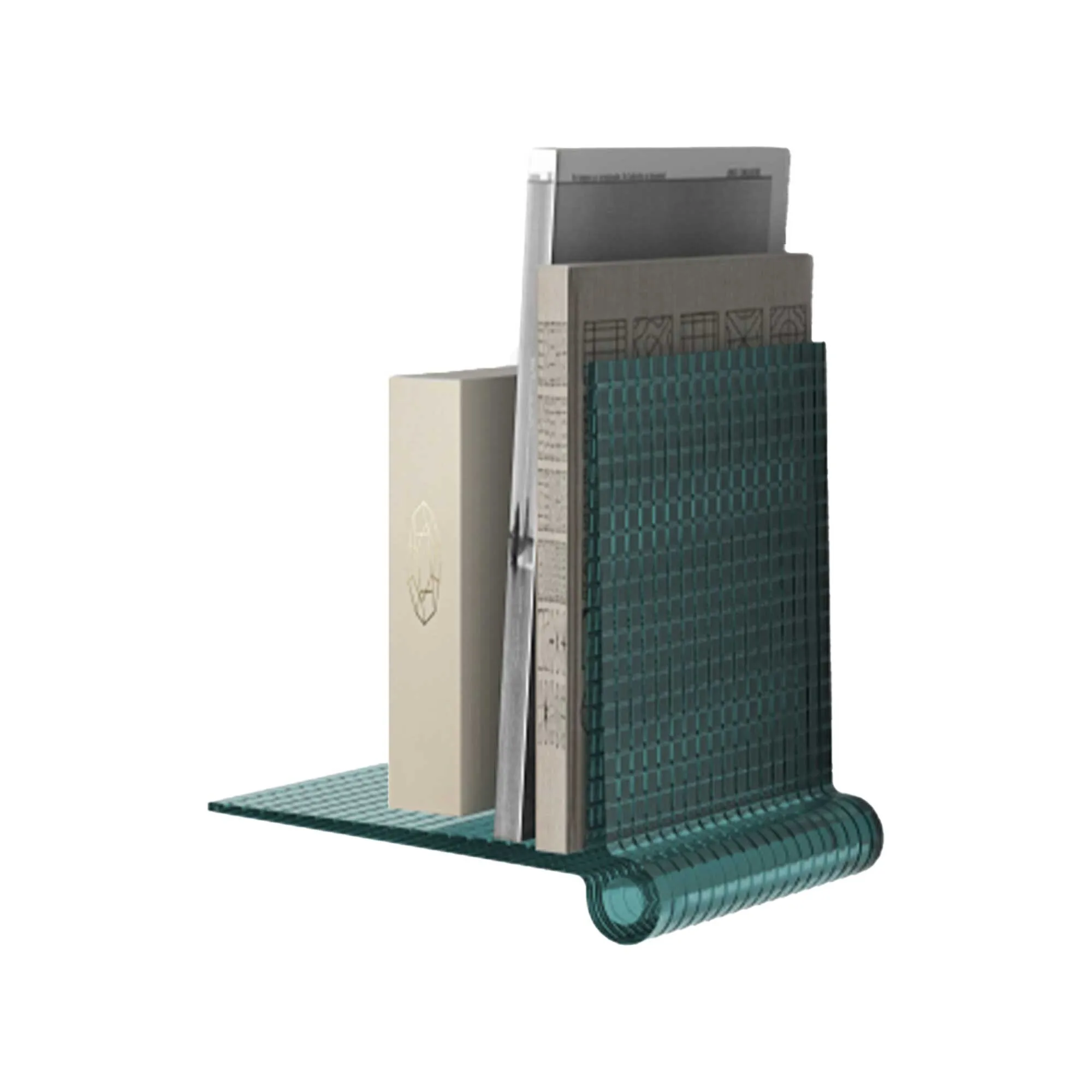 Kartell Kite Set 2 Shelf - Blue, Plastic