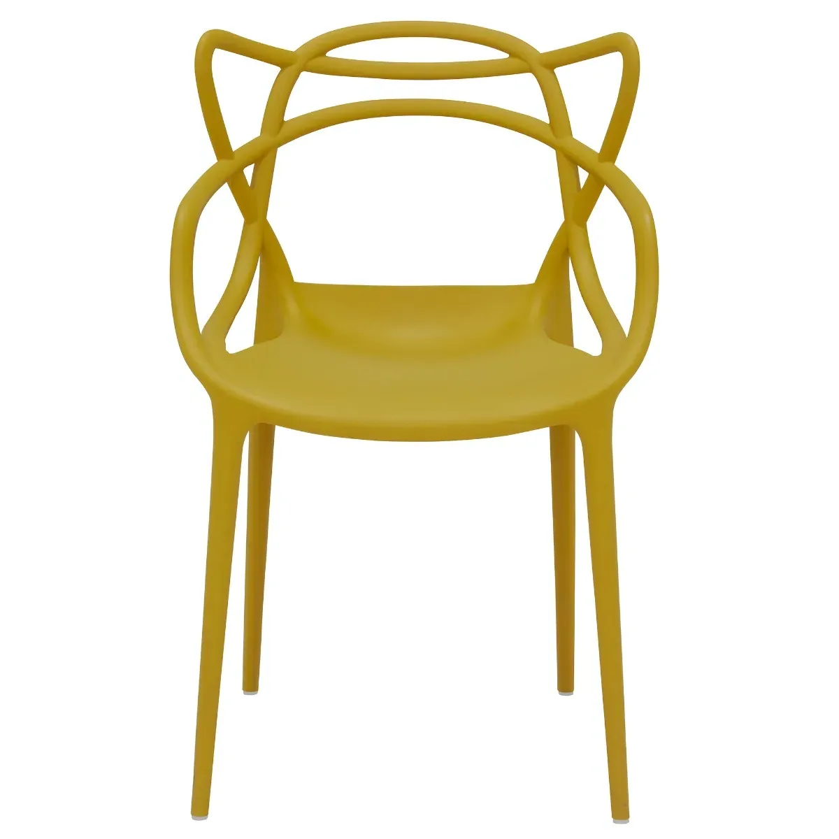 Kartell Masters Dining Chair - Yellow, Plastic