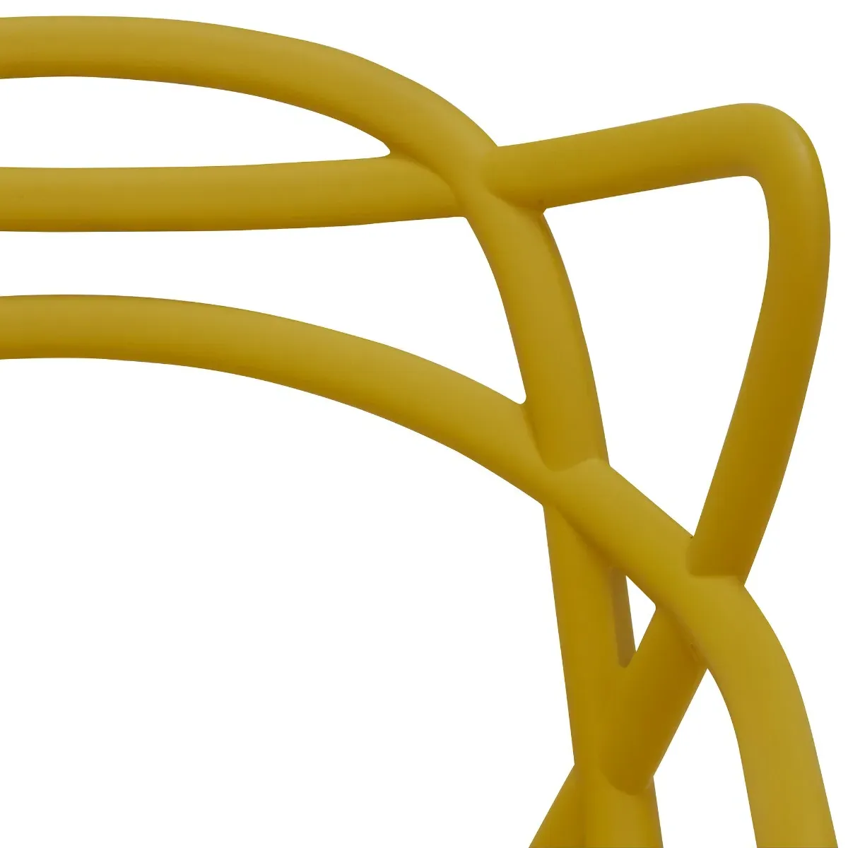 Kartell Masters Dining Chair - Yellow, Plastic
