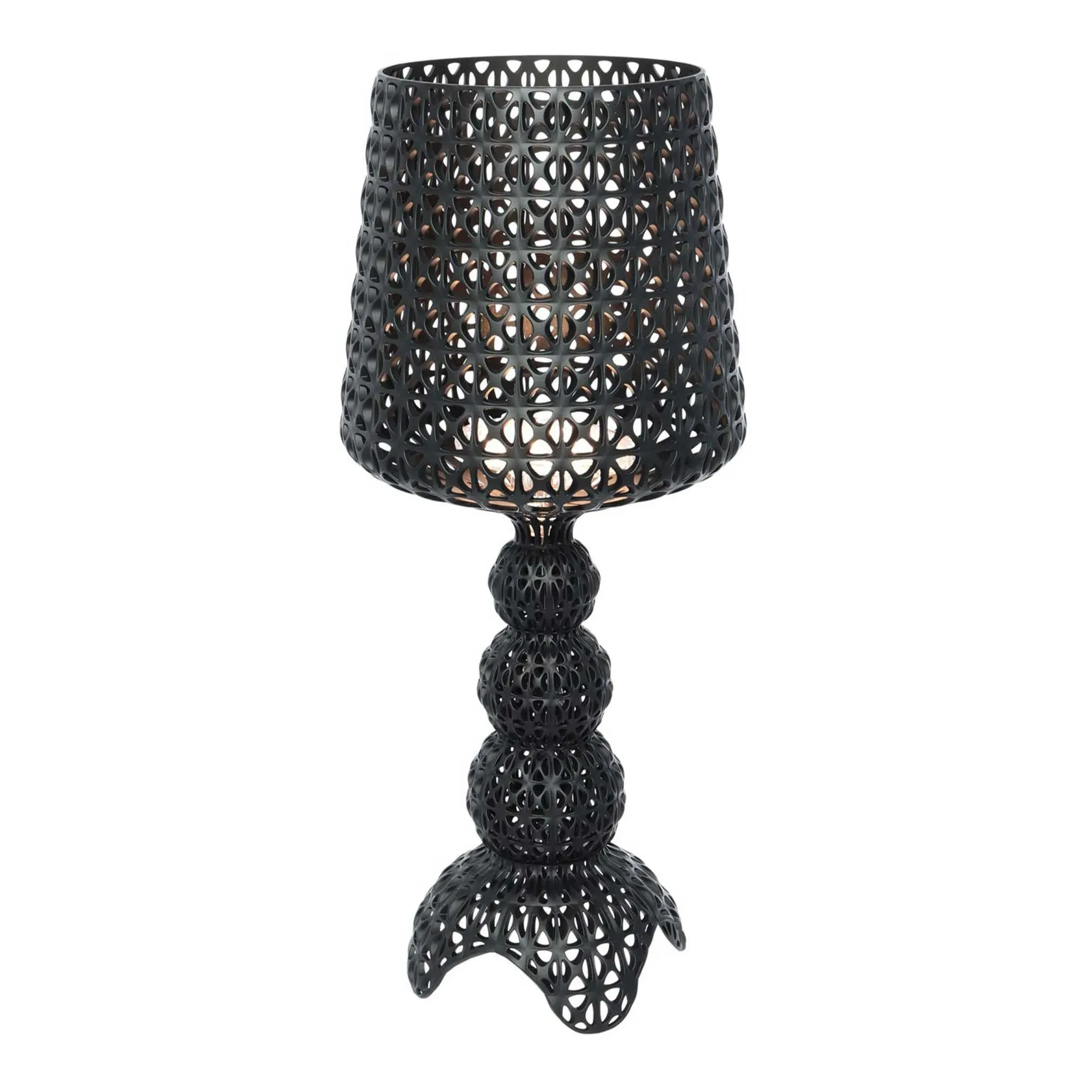 Kartell Mini Kabuki Table Lamp - Black, Polycarbonate
