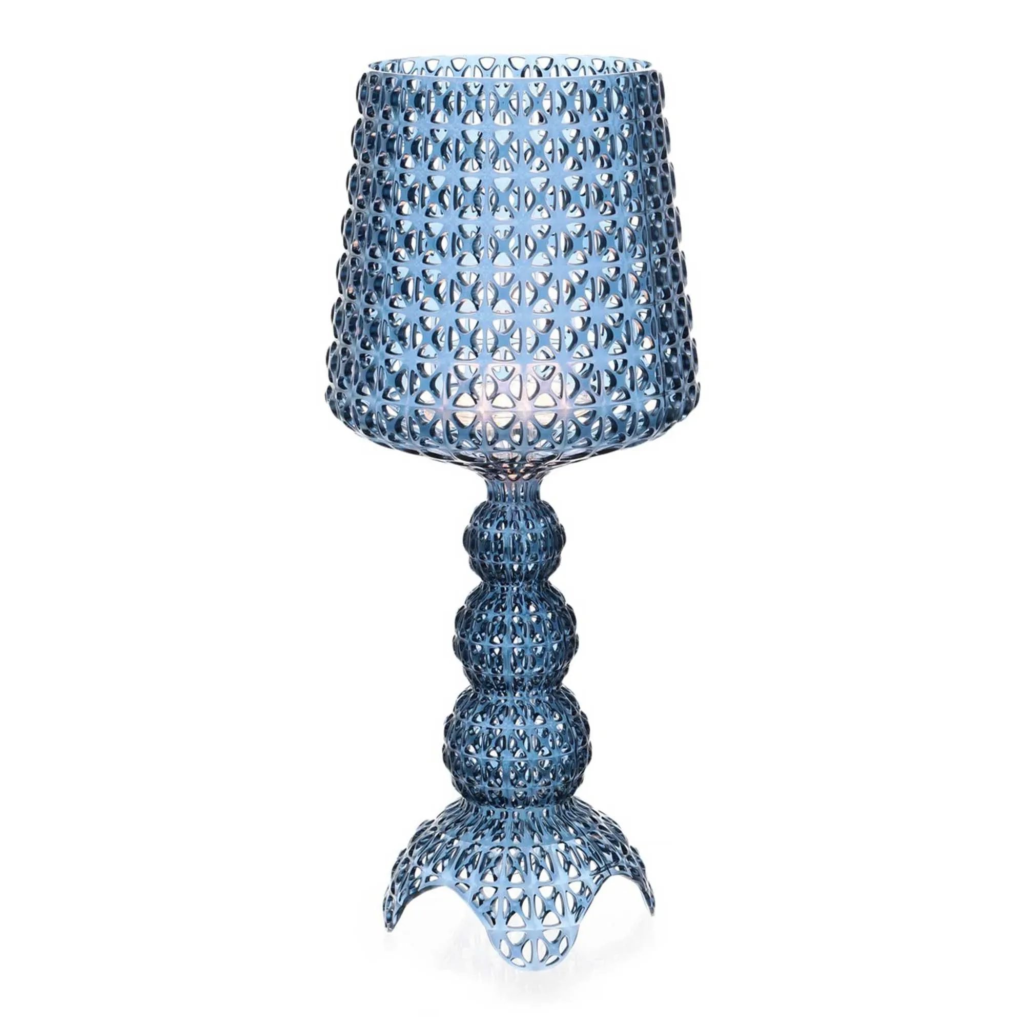Kartell Mini Kabuki Table Lamp - Blue, Polycarbonate