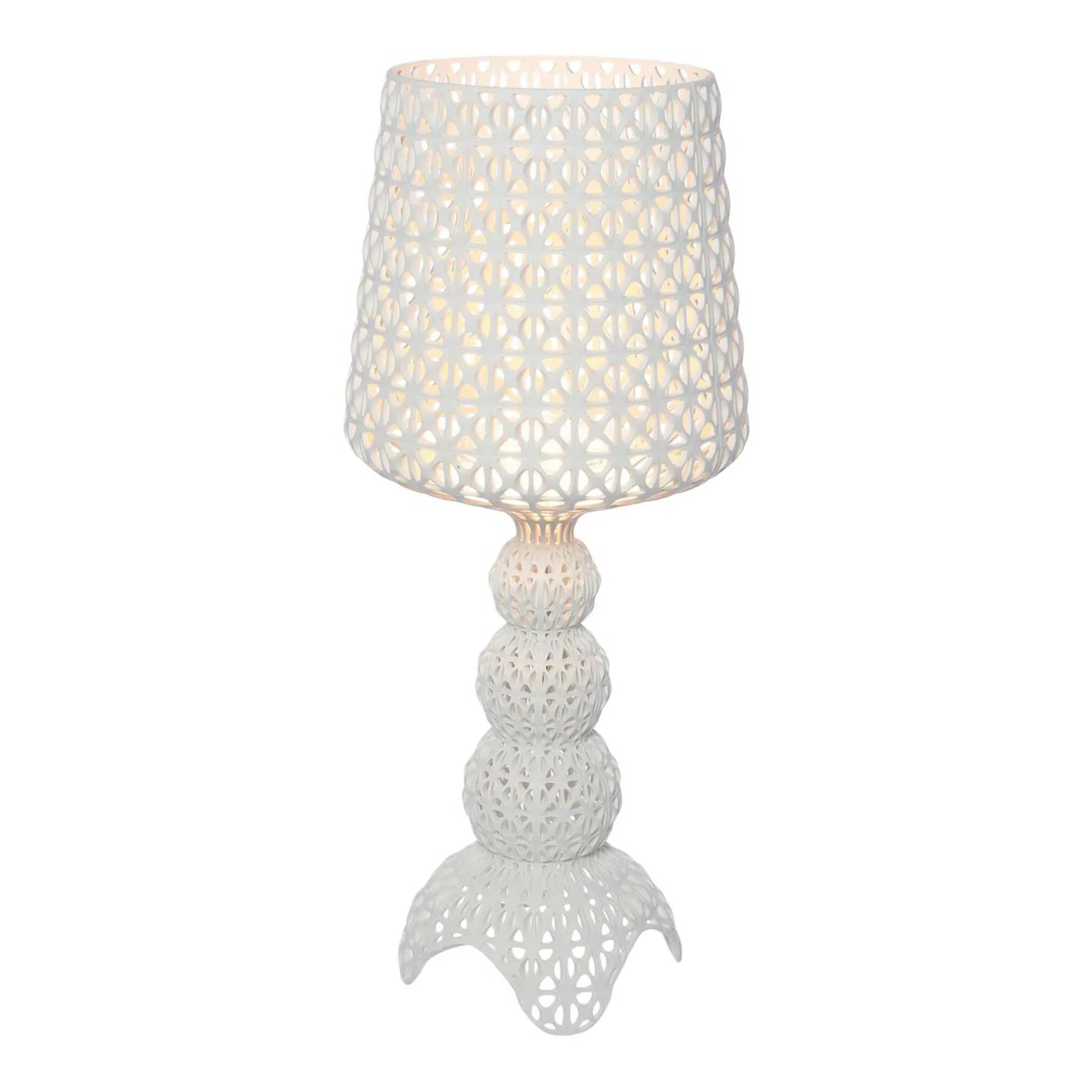 Kartell Mini Kabuki Table Lamp - White, Polycarbonate