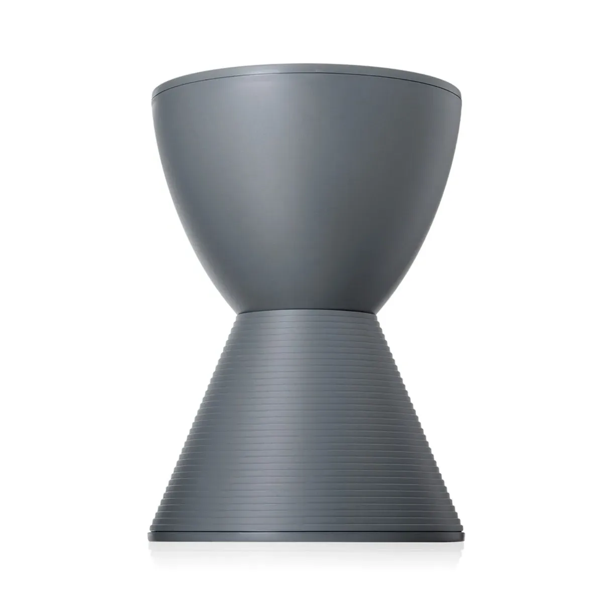 Kartell Prince Aha Stool - Grey, Plastic