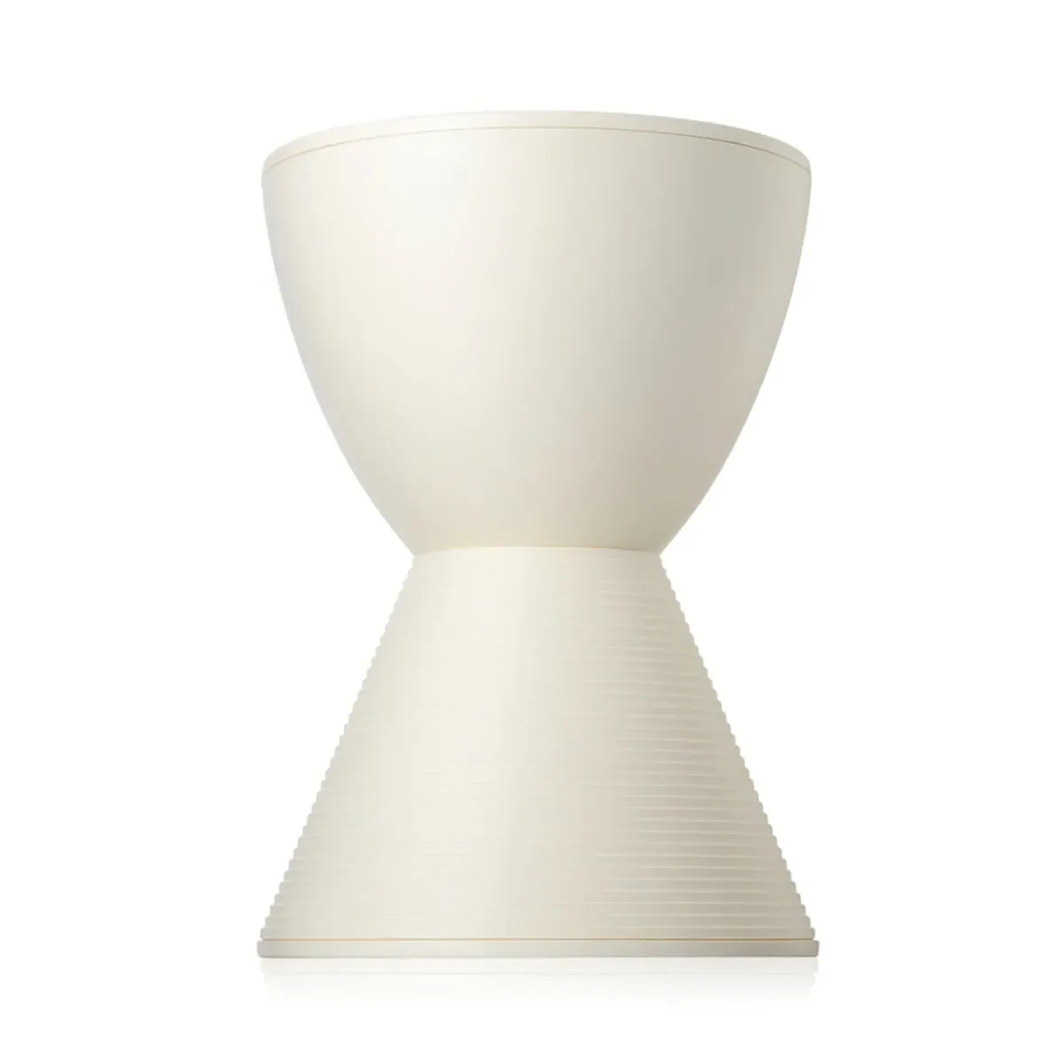 Kartell Prince Aha Stool - White, Plastic