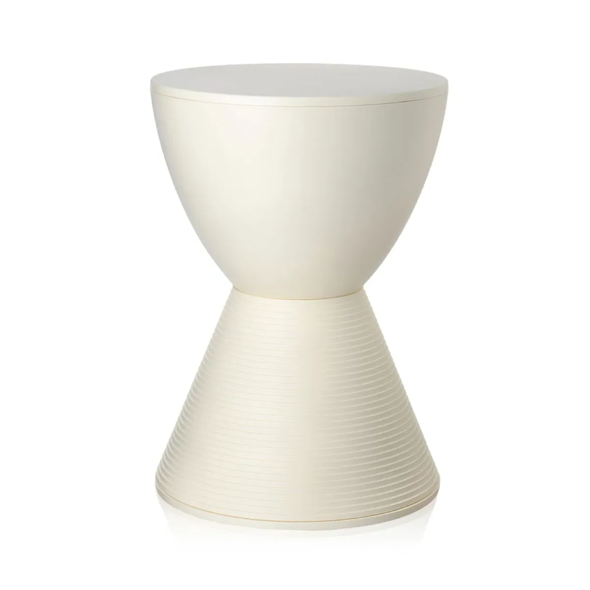 Kartell Prince Aha Stool - White, Plastic