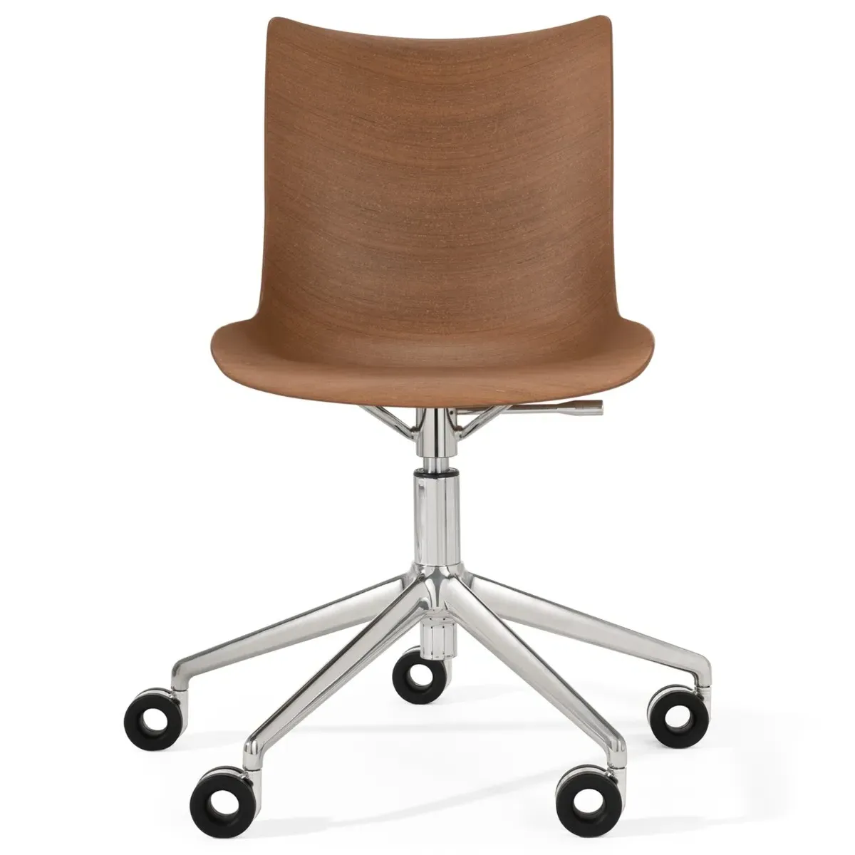 Kartell P/Wood 2020 Office Chair - Brown