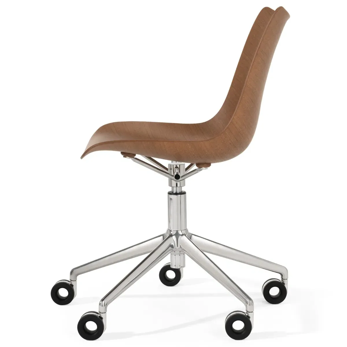 Kartell P/Wood 2020 Office Chair - Brown