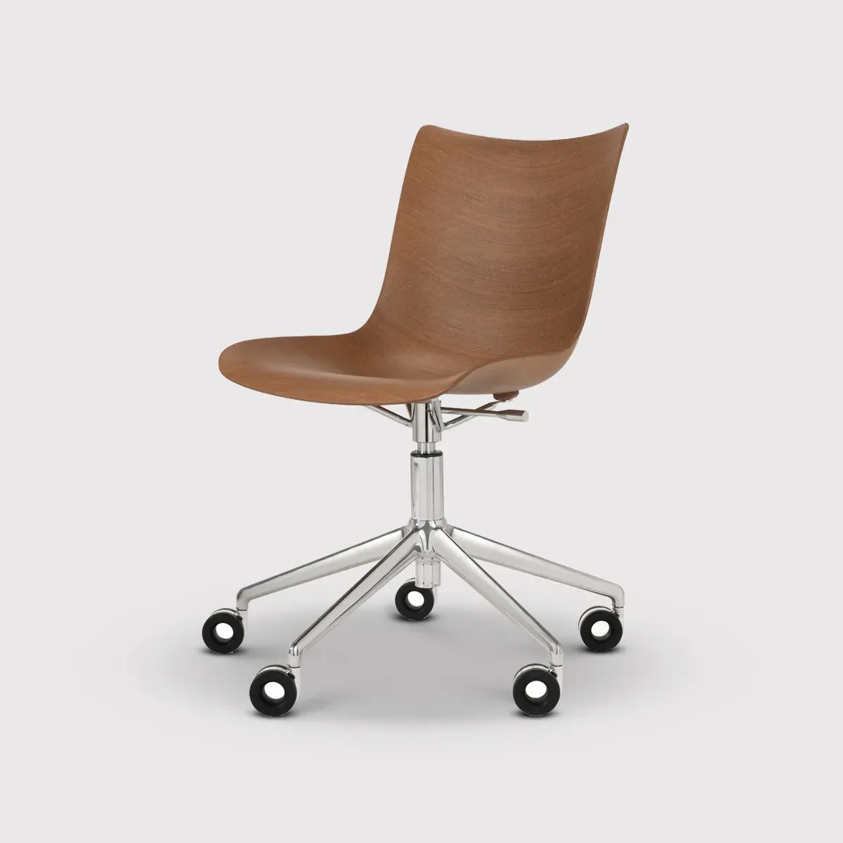 Kartell P/Wood 2020 Office Chair - Brown image