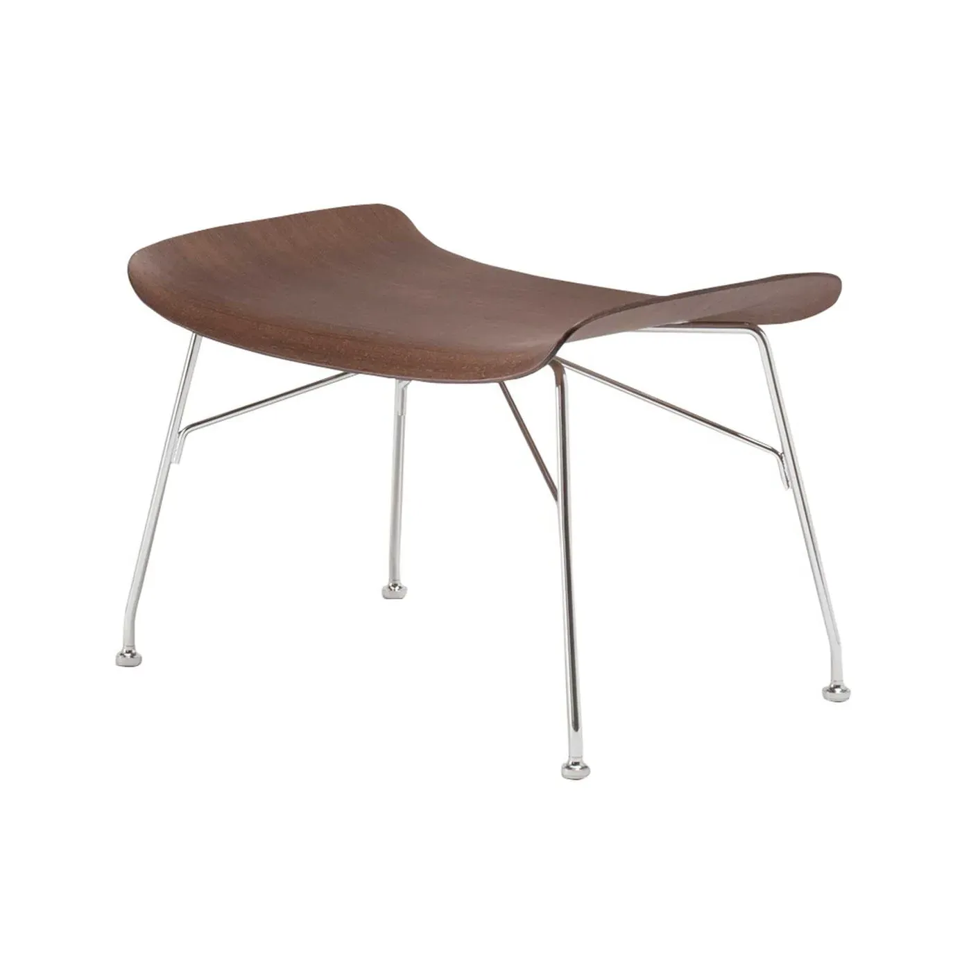 Kartell Smartwood Footstool - Brown, Wood image