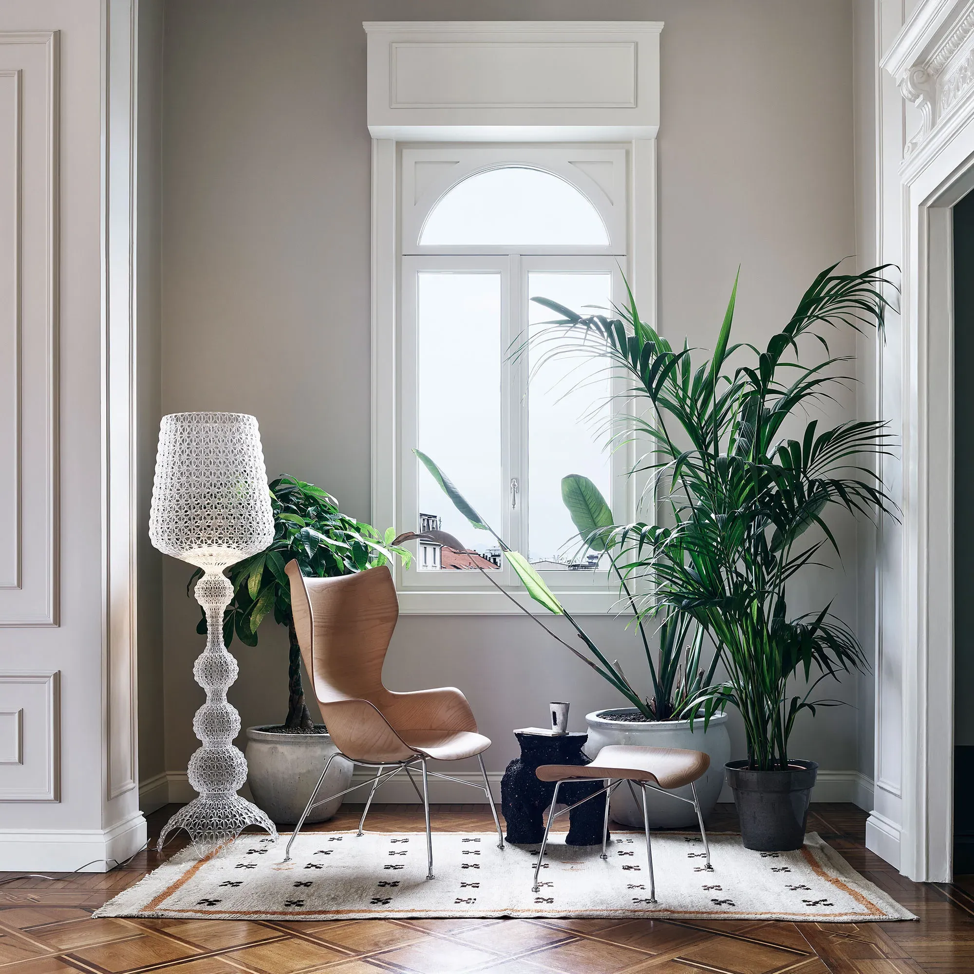 Kartell Smartwood Lounge Chair - Neutral, Wood