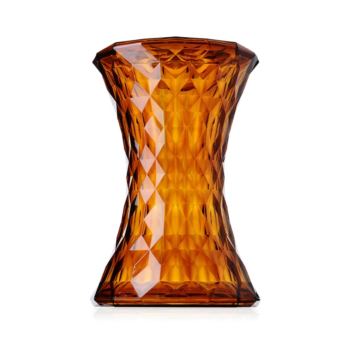 Kartell Stone Stool - Orange, Plastic