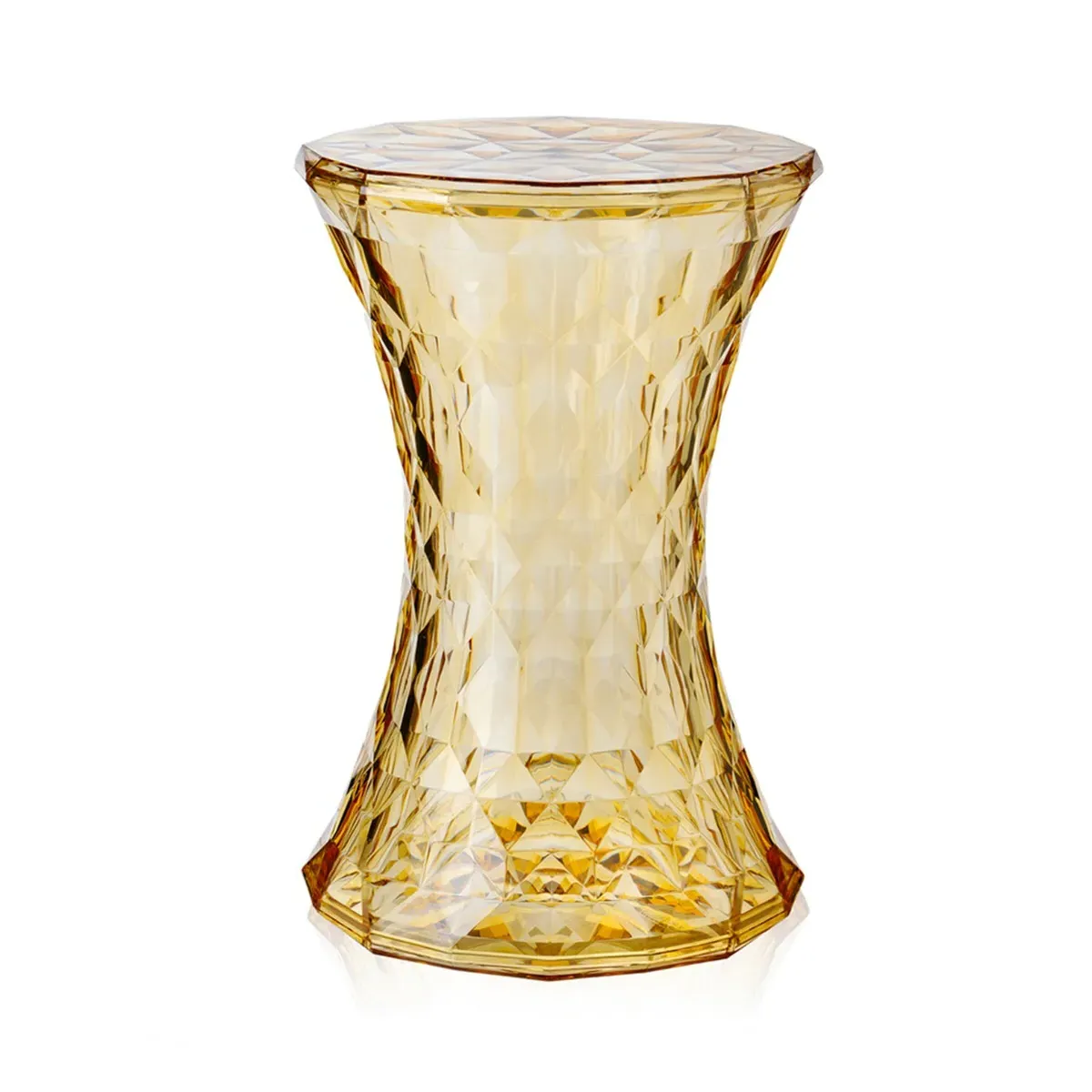 Kartell Stone Stool - Yellow, Plastic