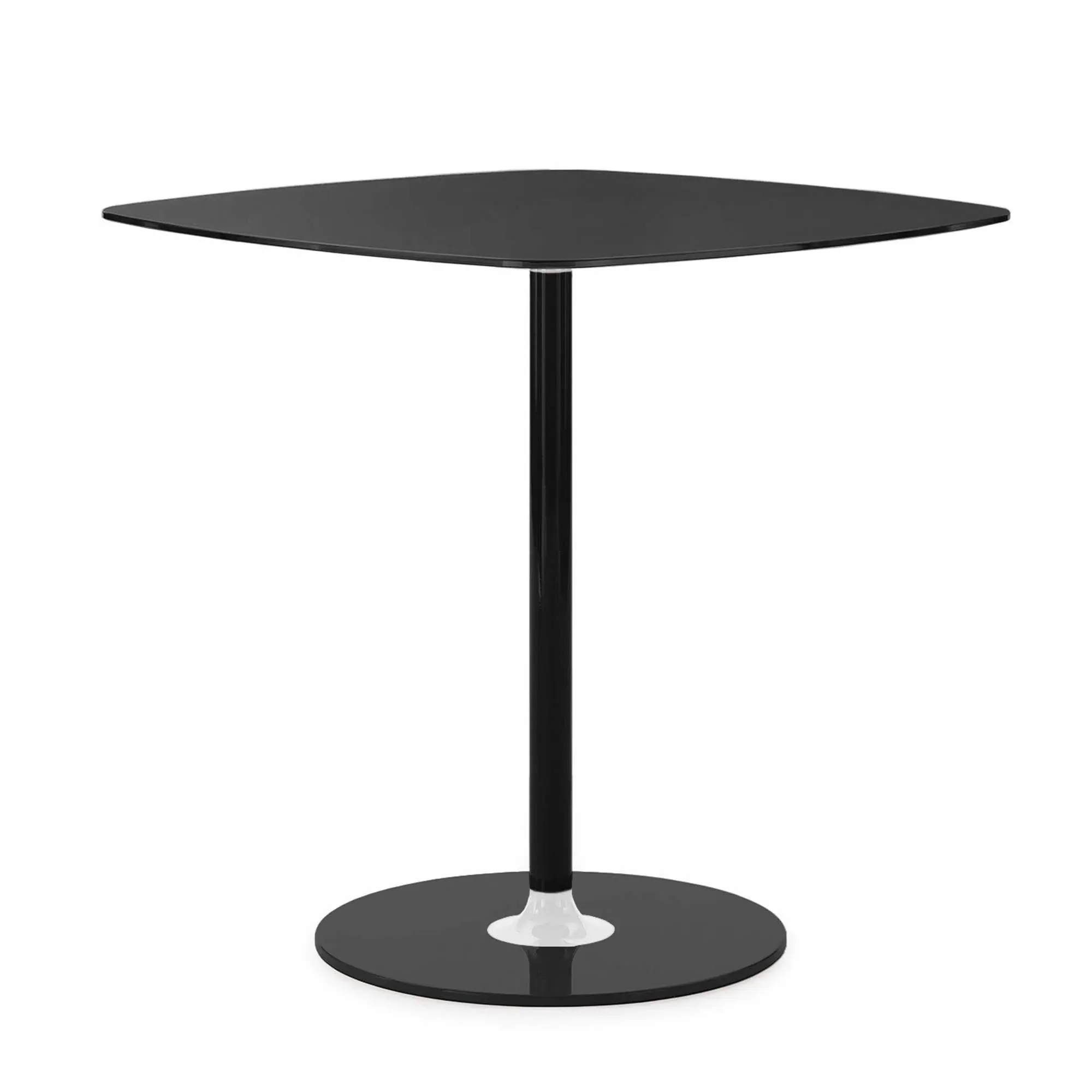 Kartell Thierry Bistrot Table - Black, Glass