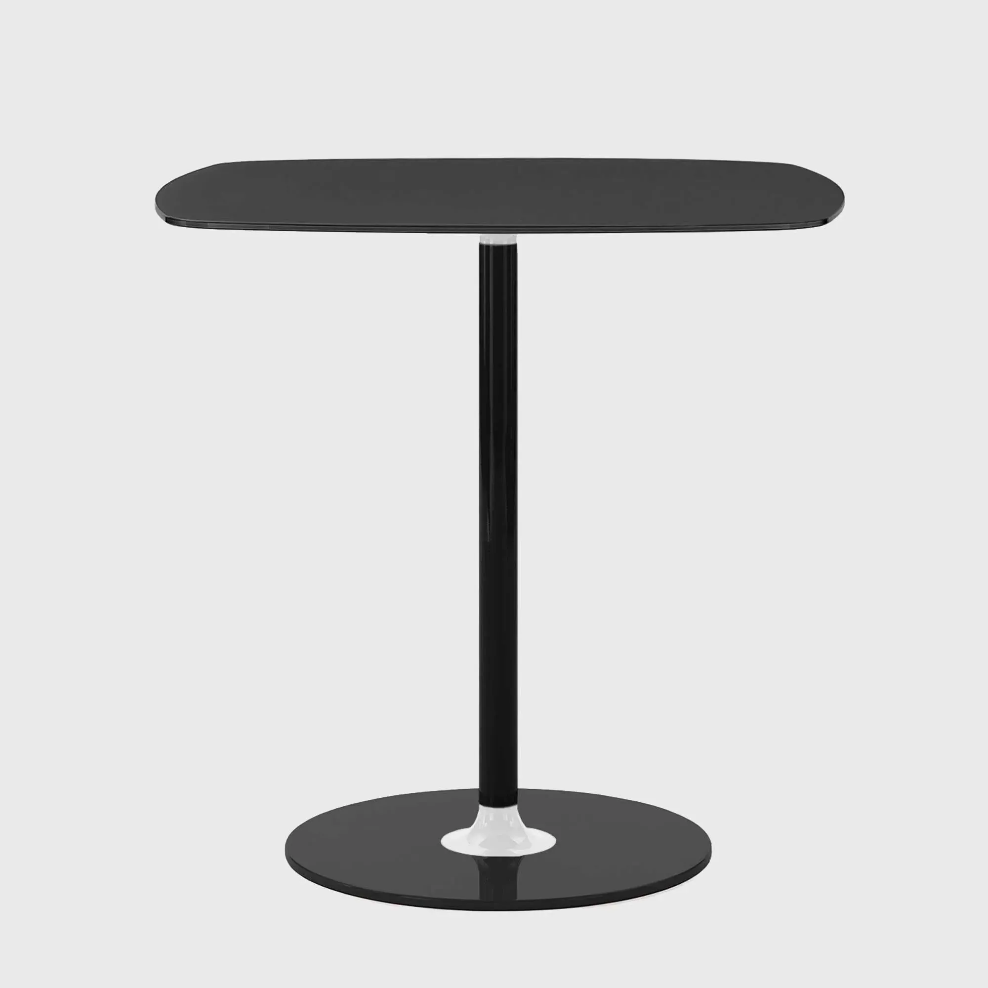 Kartell Thierry Bistrot Table - Black, Glass image