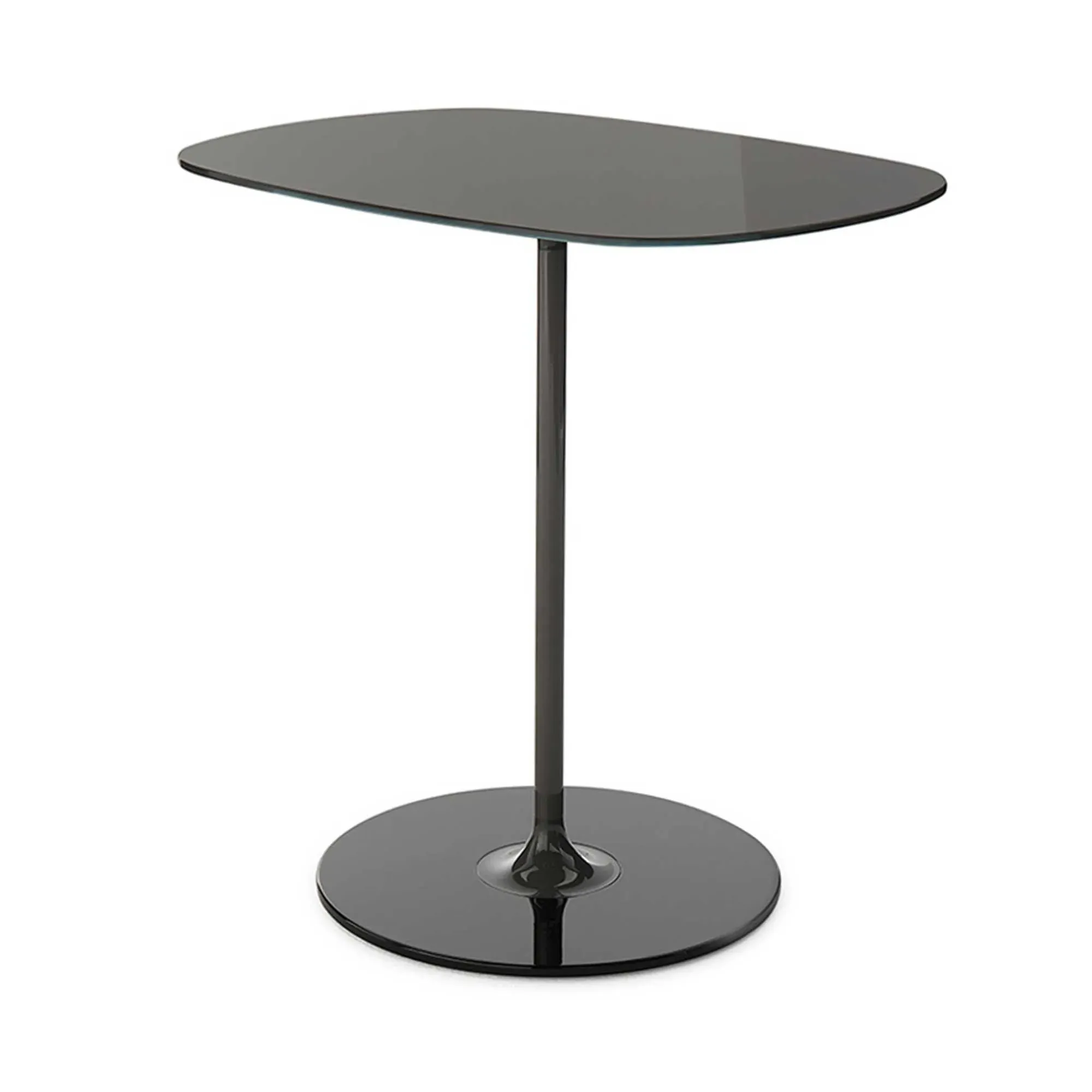 Kartell Thierry Side Table - Black, Glass