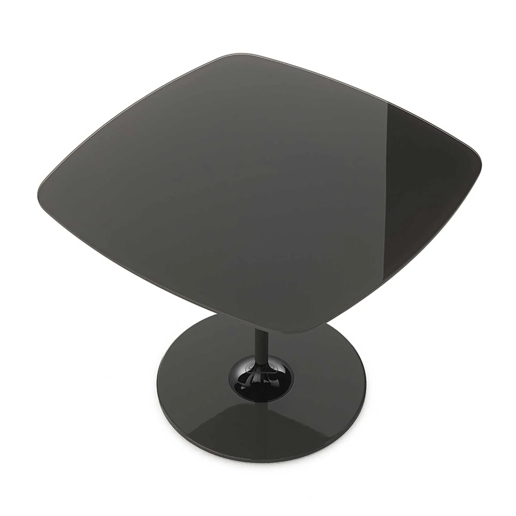Kartell Thierry Side Table - Black, Glass