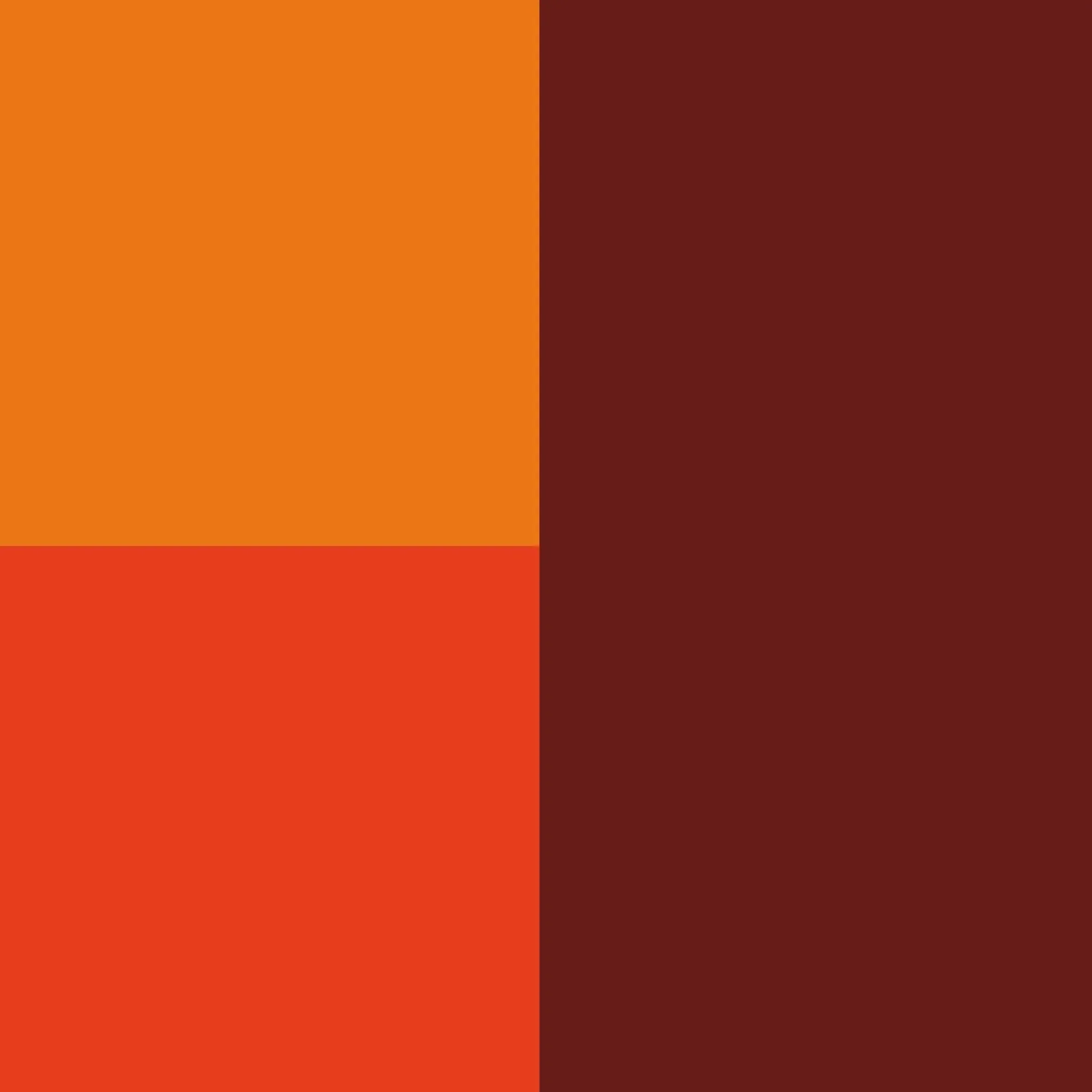 Kartell Thierry XXL Oval Dining Table - Red, Glass