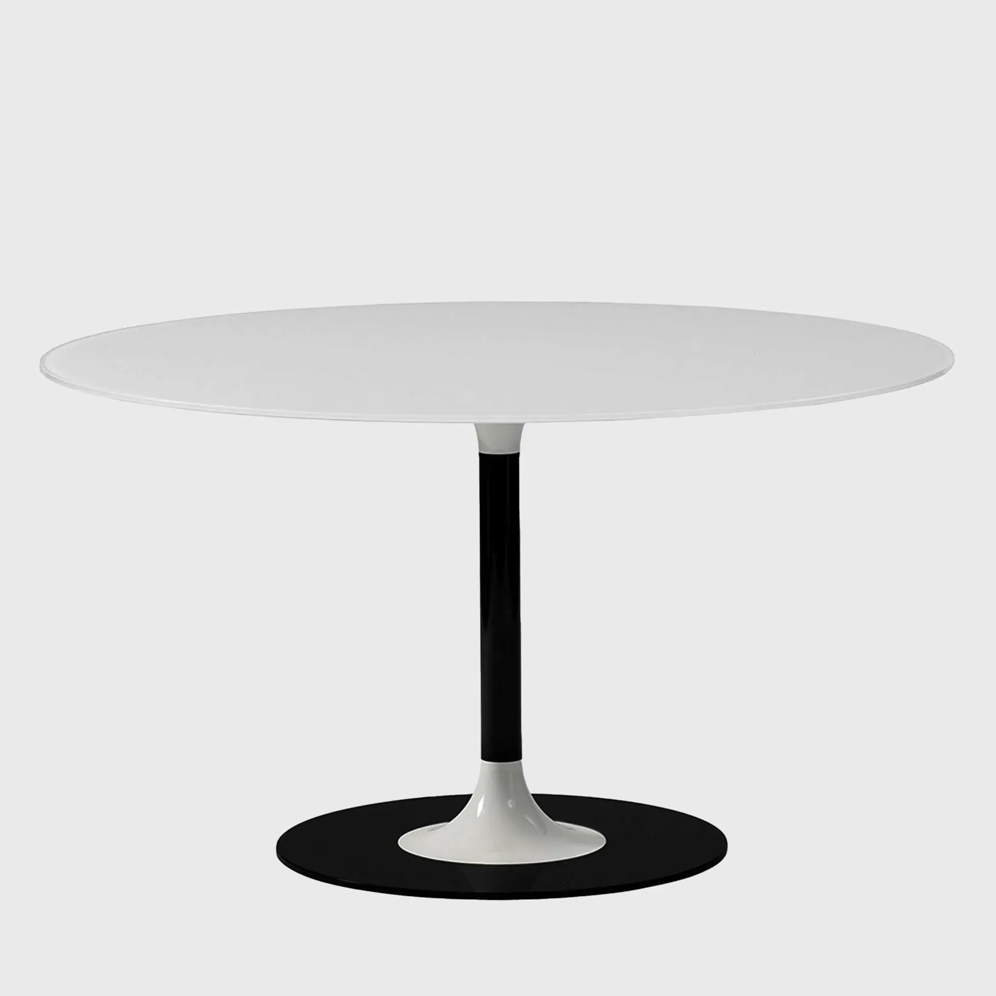 Kartell Thierry XXL Round Dining Table - White, Glass