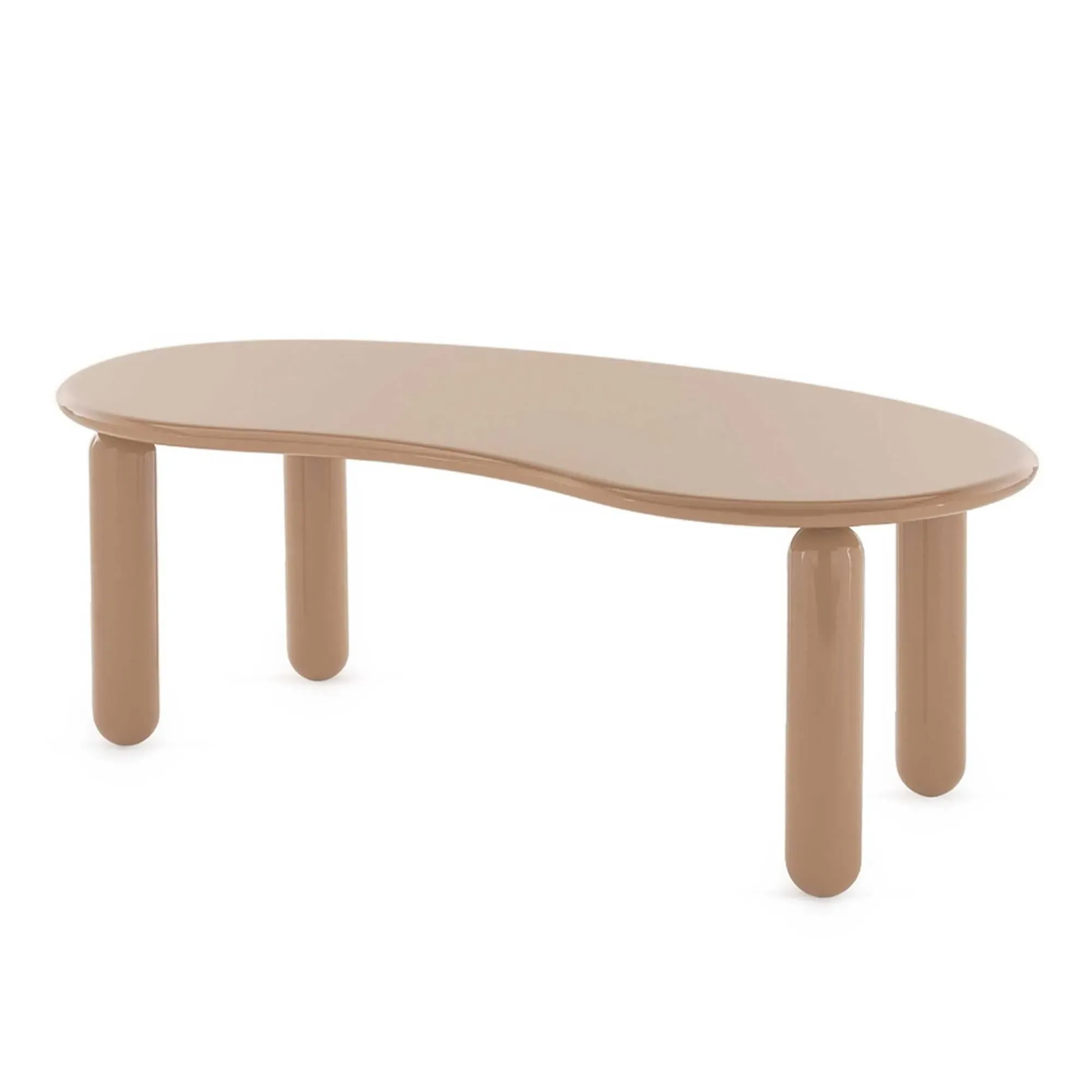 Kartell Undique Mas Round Side Table - Neutral, Wood