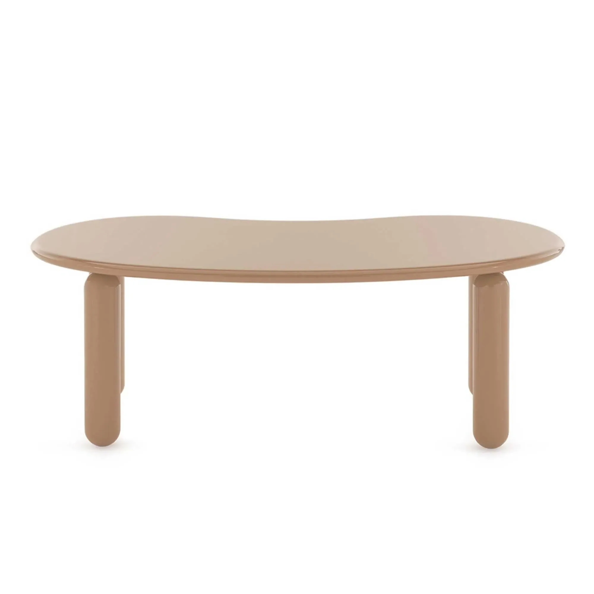 Kartell Undique Mas Round Side Table - Neutral, Wood