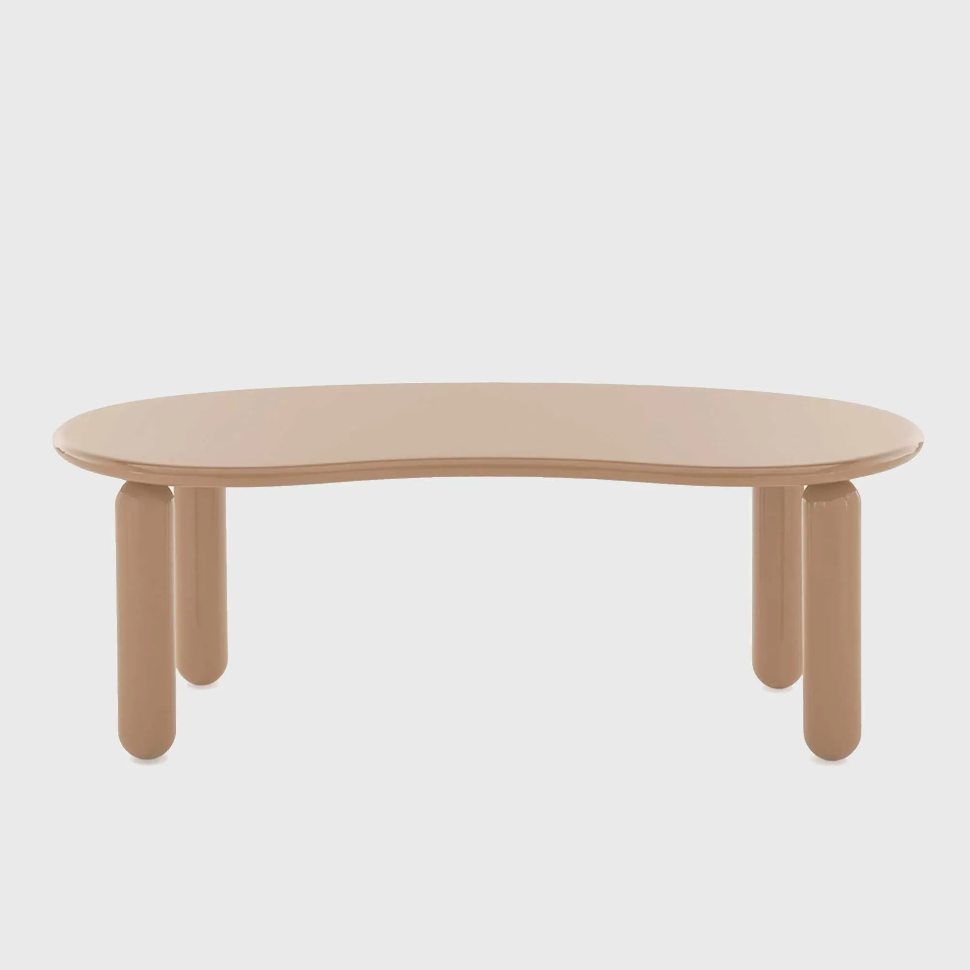 Kartell Undique Mas Round Side Table - Neutral, Wood