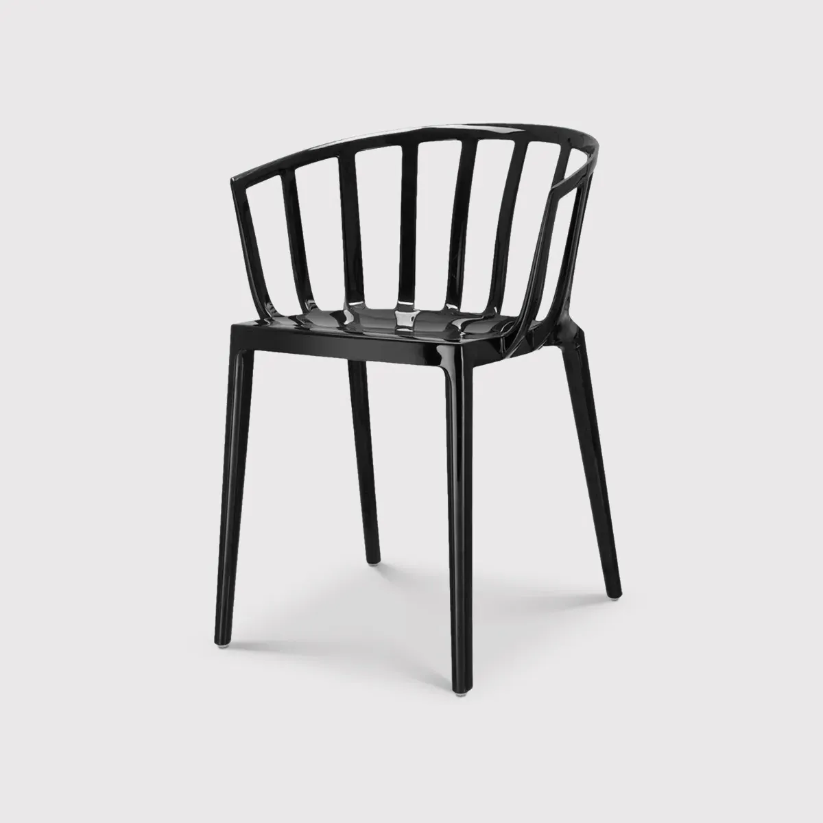 Kartell Venice Dining Chair - Black, Polycarbonate image