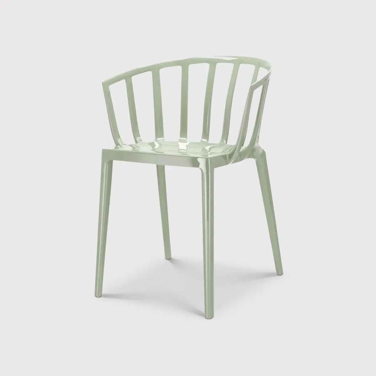Kartell Venice Dining Chair - Green, Polycarbonate