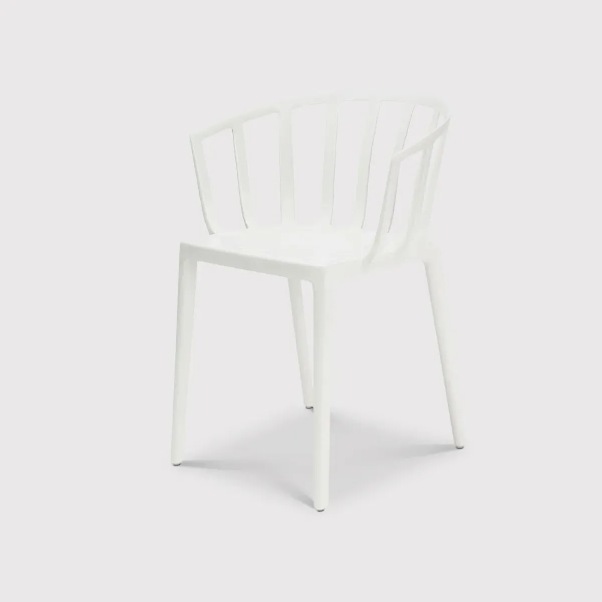 Kartell Venice Dining Chair - White, Polycarbonate
