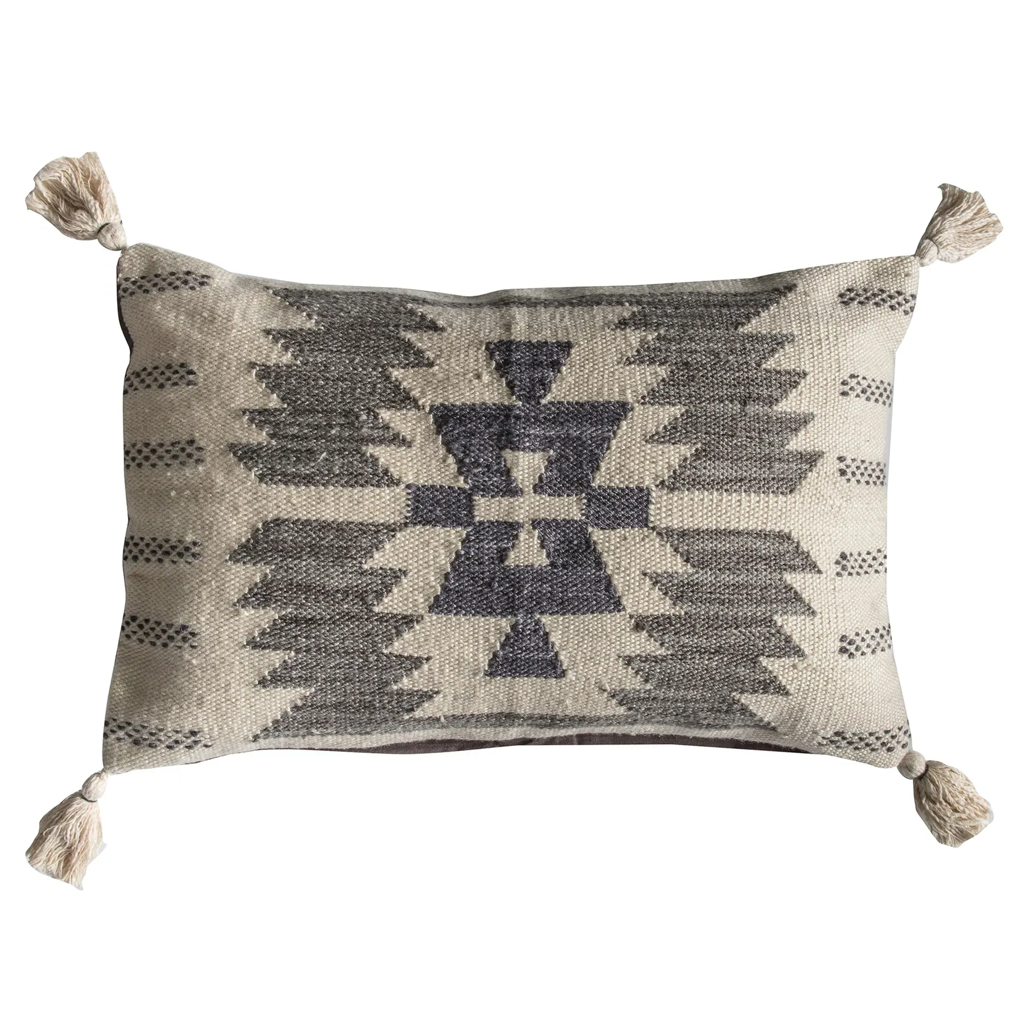 Kasbah Square Cushion - Grey, Polyester image